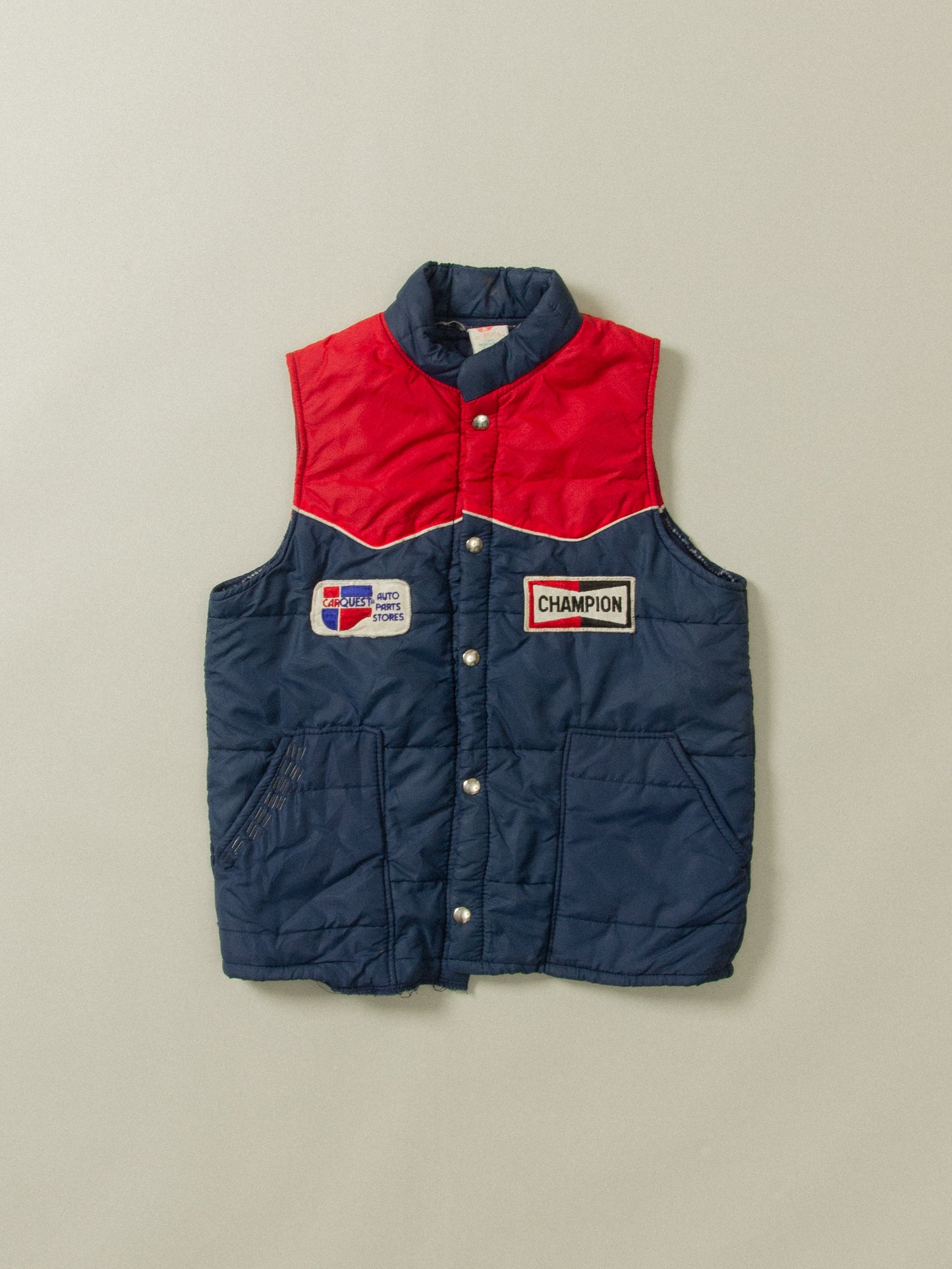 Vtg 1980s Carquest Vest (S)
