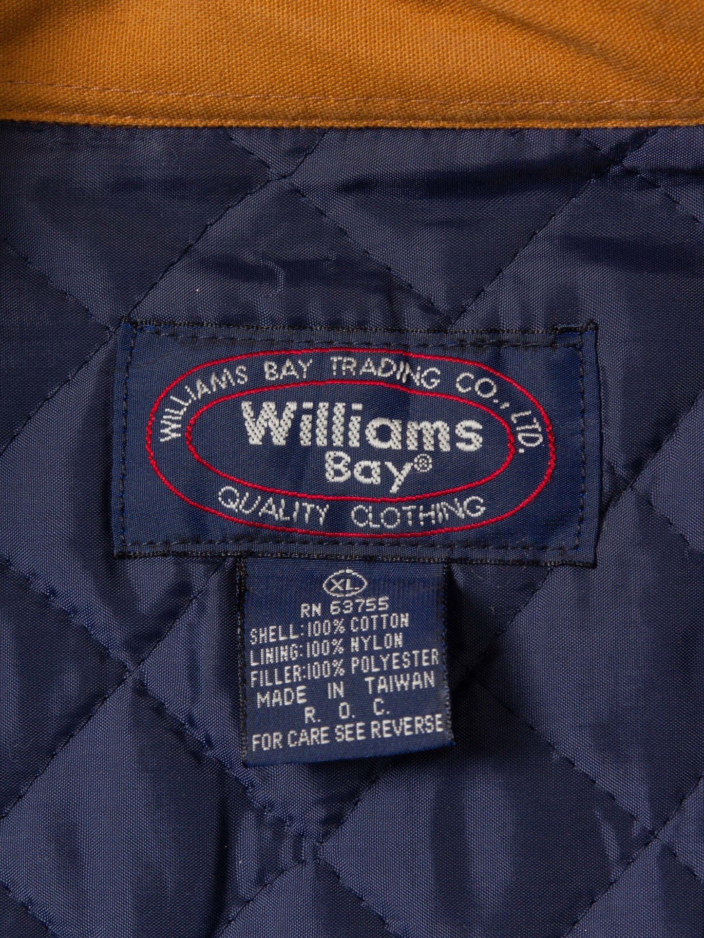 Vtg Williams Bay Lined Work Jacket (L)