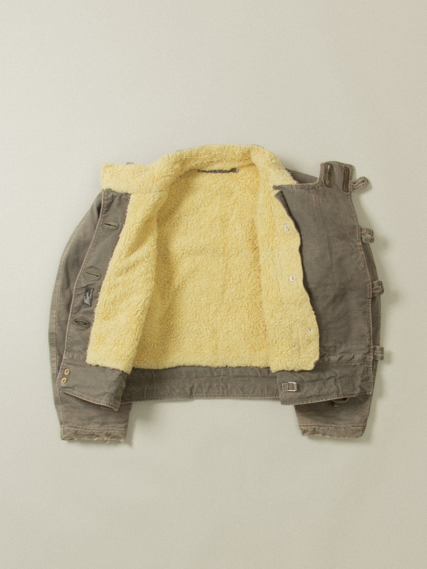 Vtg 1950s Swedish Army 'Prototype' Dispatch Motorcycle Set - Jacket & Pants (M)