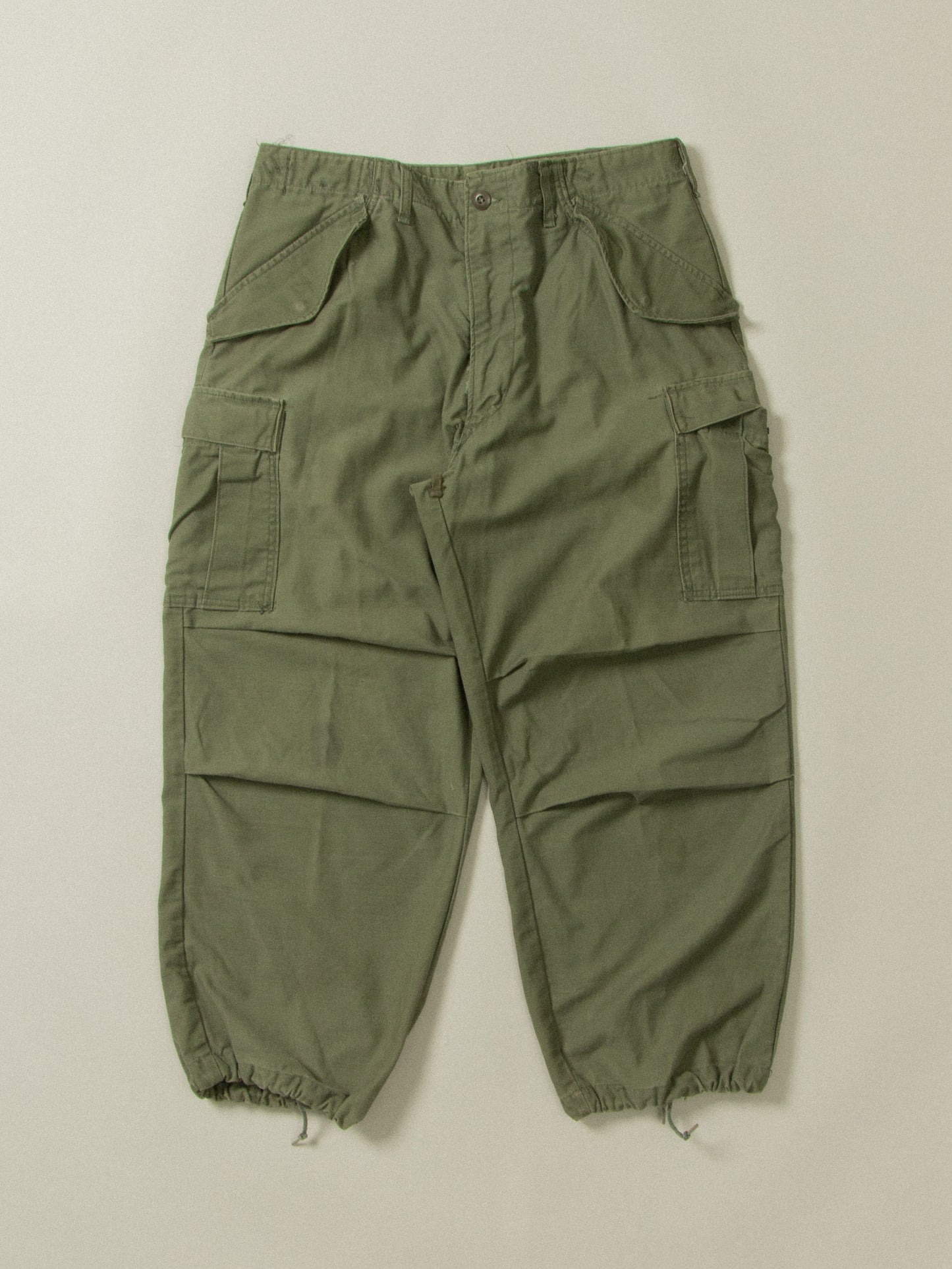 Vtg 1978 M-65 US Army OG-107 Cargo Pants (34x26)