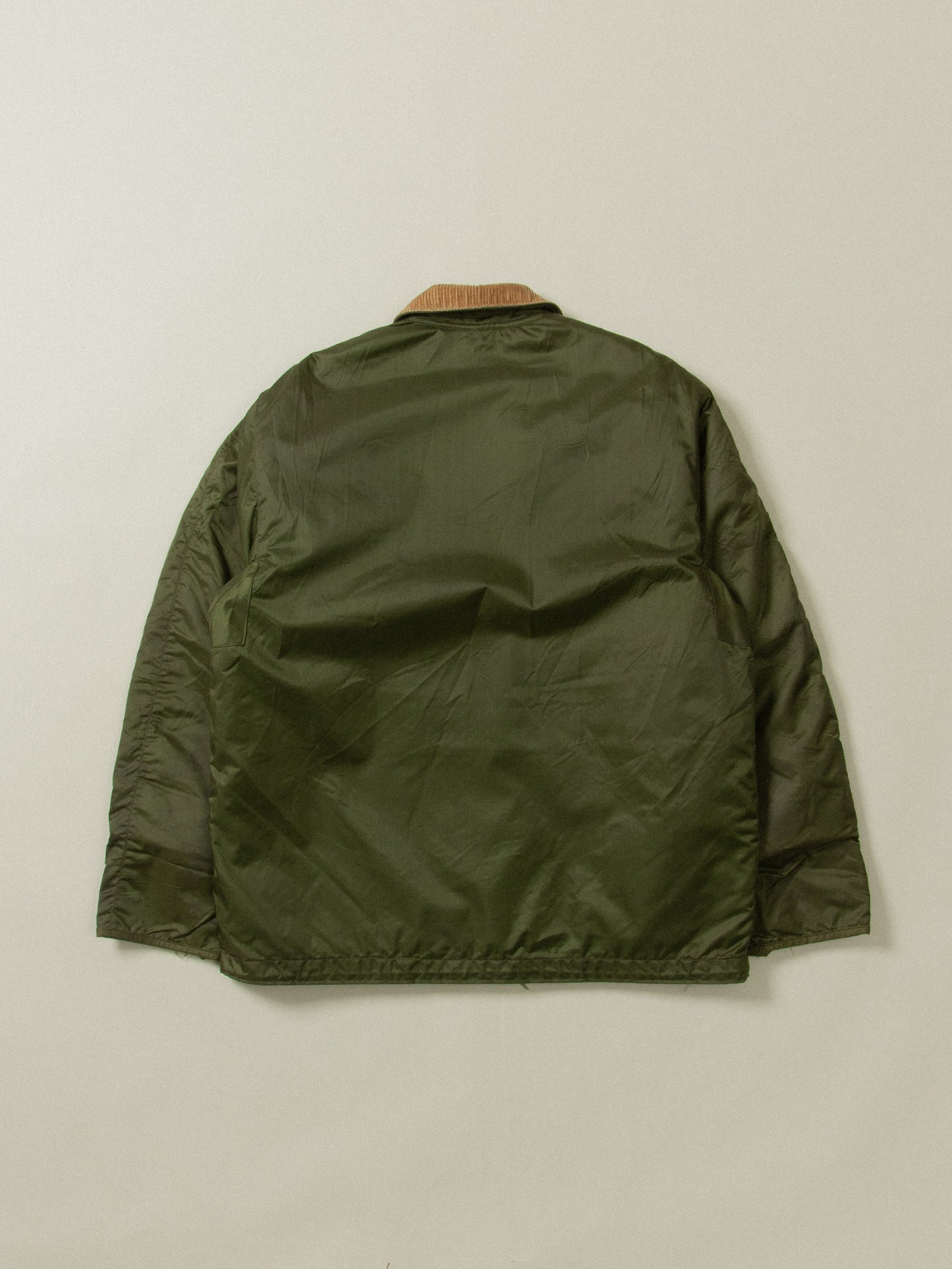 Vtg 1970s/1980s US Navy A-1 Extreme Cold Weather Deck Jacket (L)