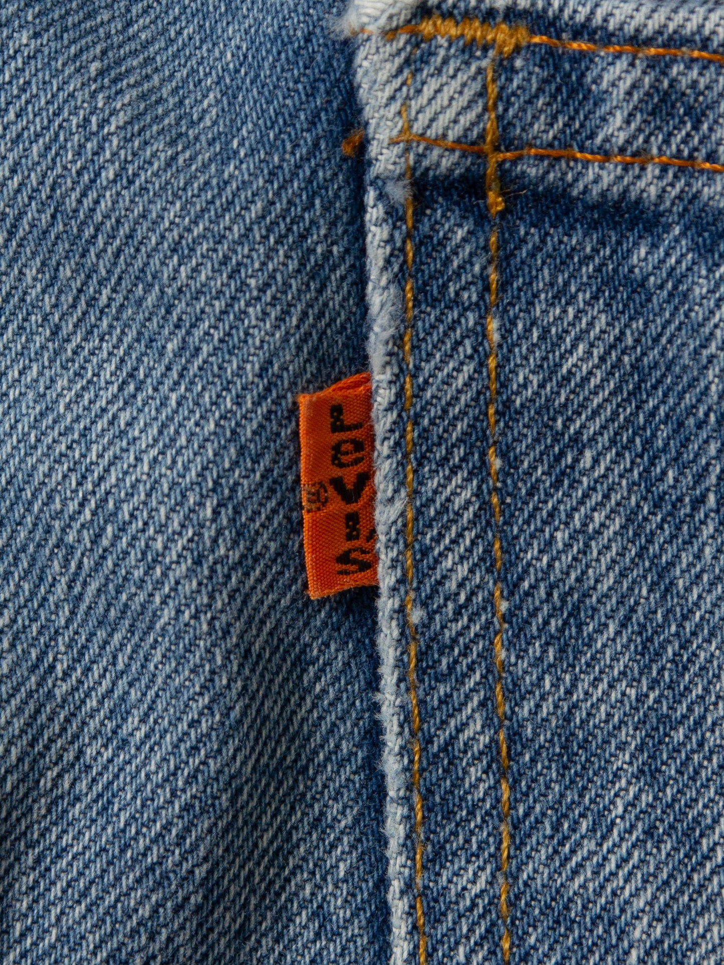 Vtg 1970s Orange Tab Levi's 505 - Made in USA (34x30)