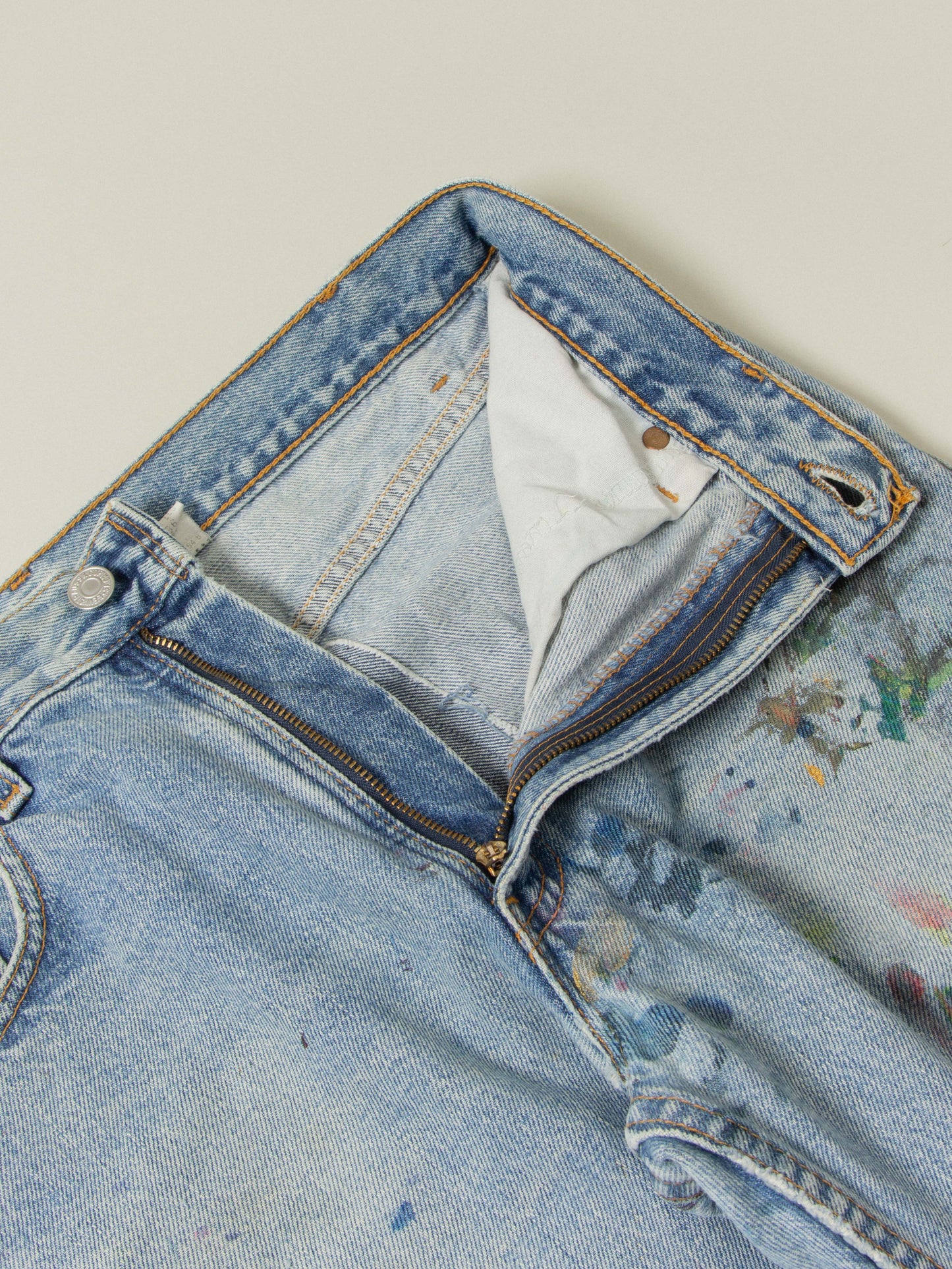 Vtg 1990s Customized Levi's 505 - Made in USA (32x36)