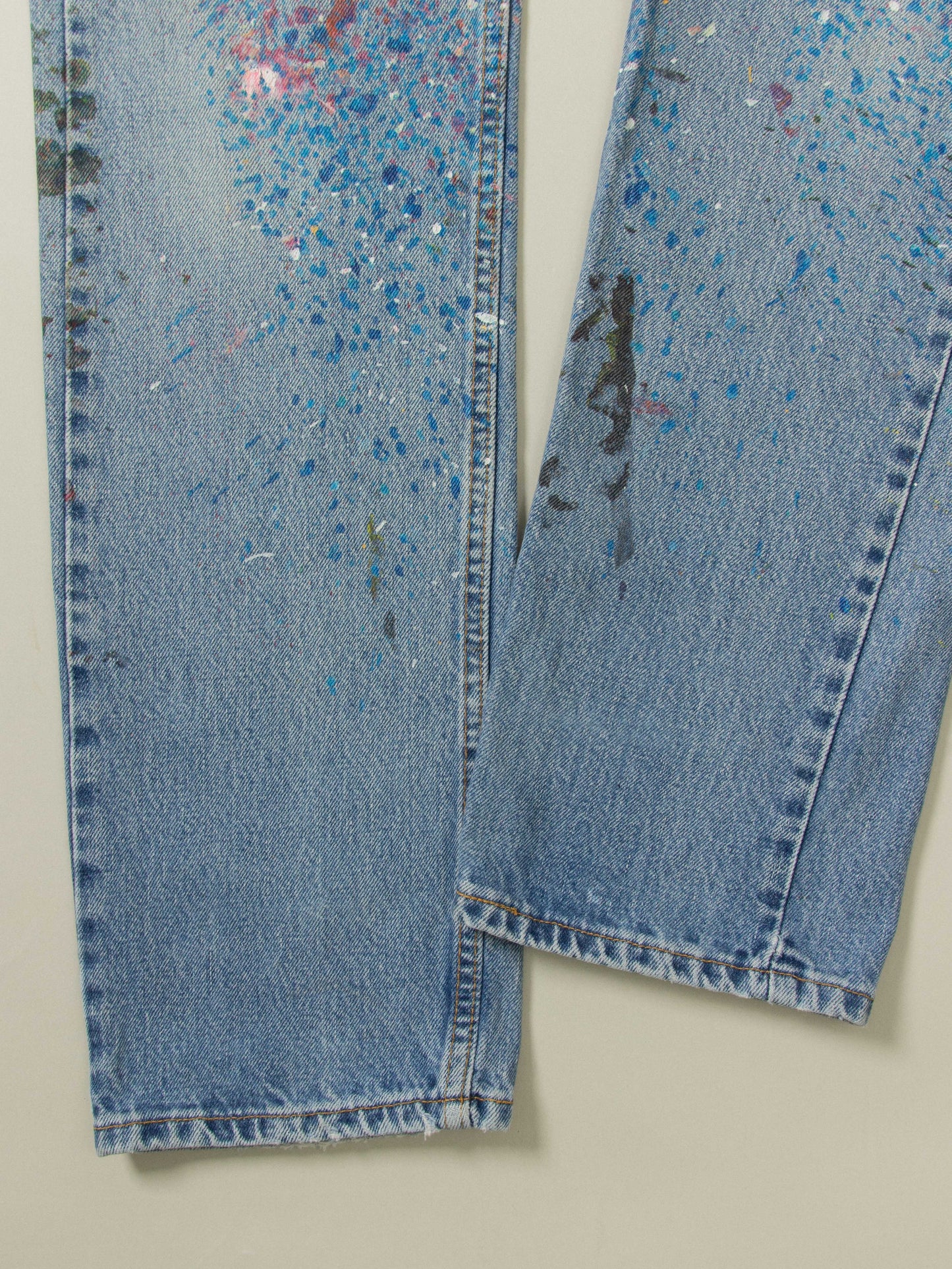 Vtg 1990s Customized Levi's 505 - Made in USA (32x36)