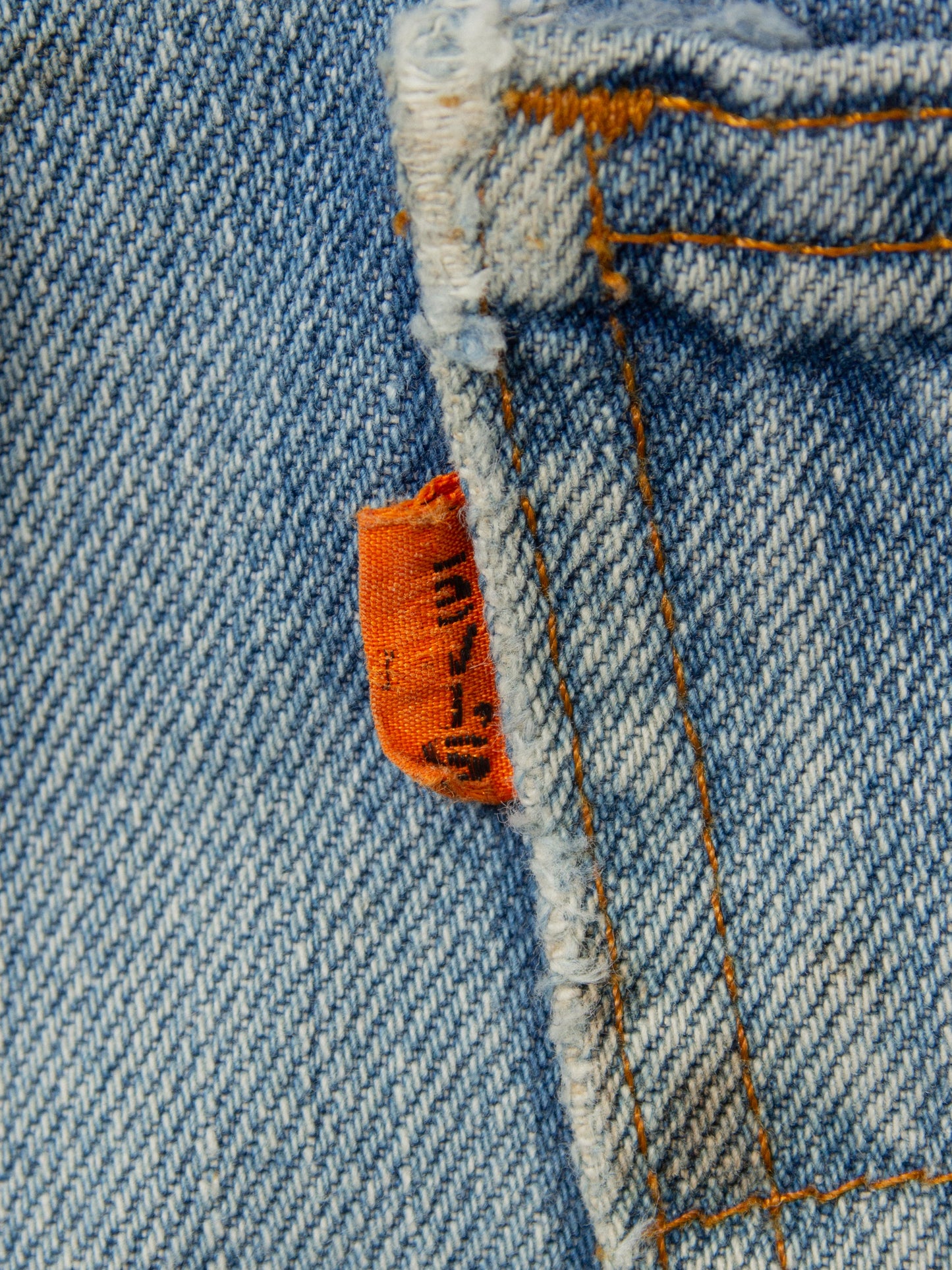 Vtg 1970s Orange Tab Levi's 519 - Made in USA (36x32)
