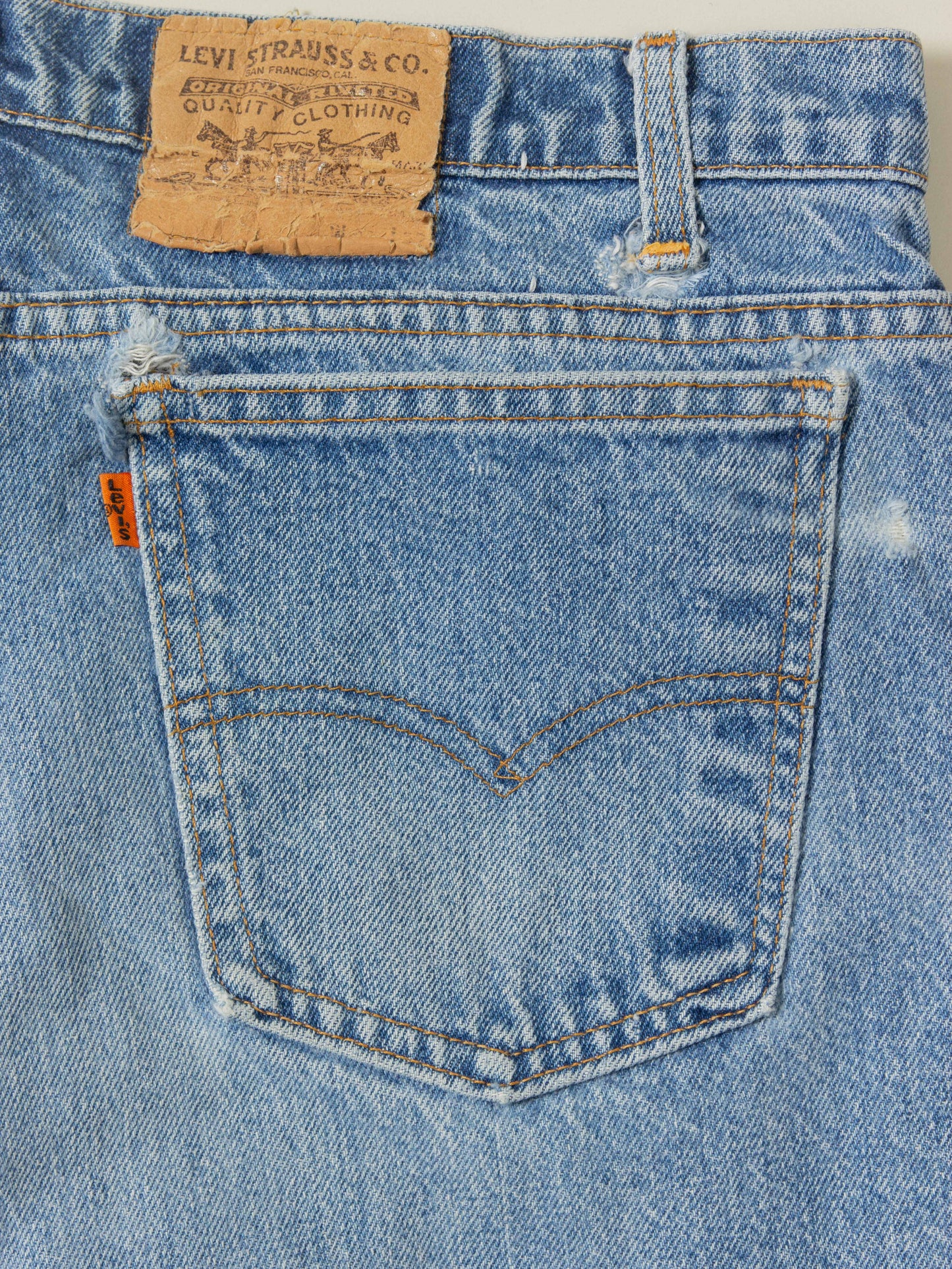 Vtg 1990s Orange Tab Levi's 505 - Made in USA (34x32)