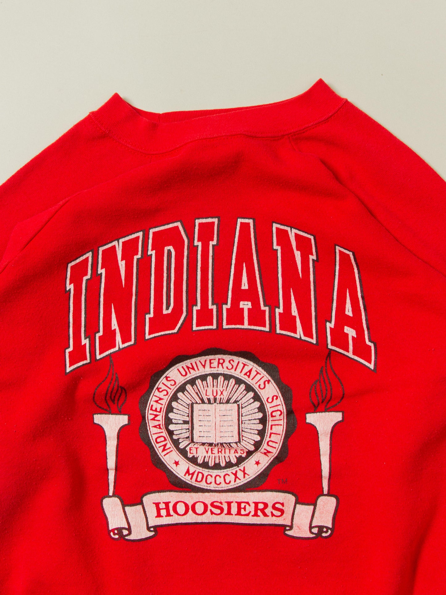 Vtg 1990s Signal Indiana Reglan Sleeve Sweatshirt - Made in USA (M)