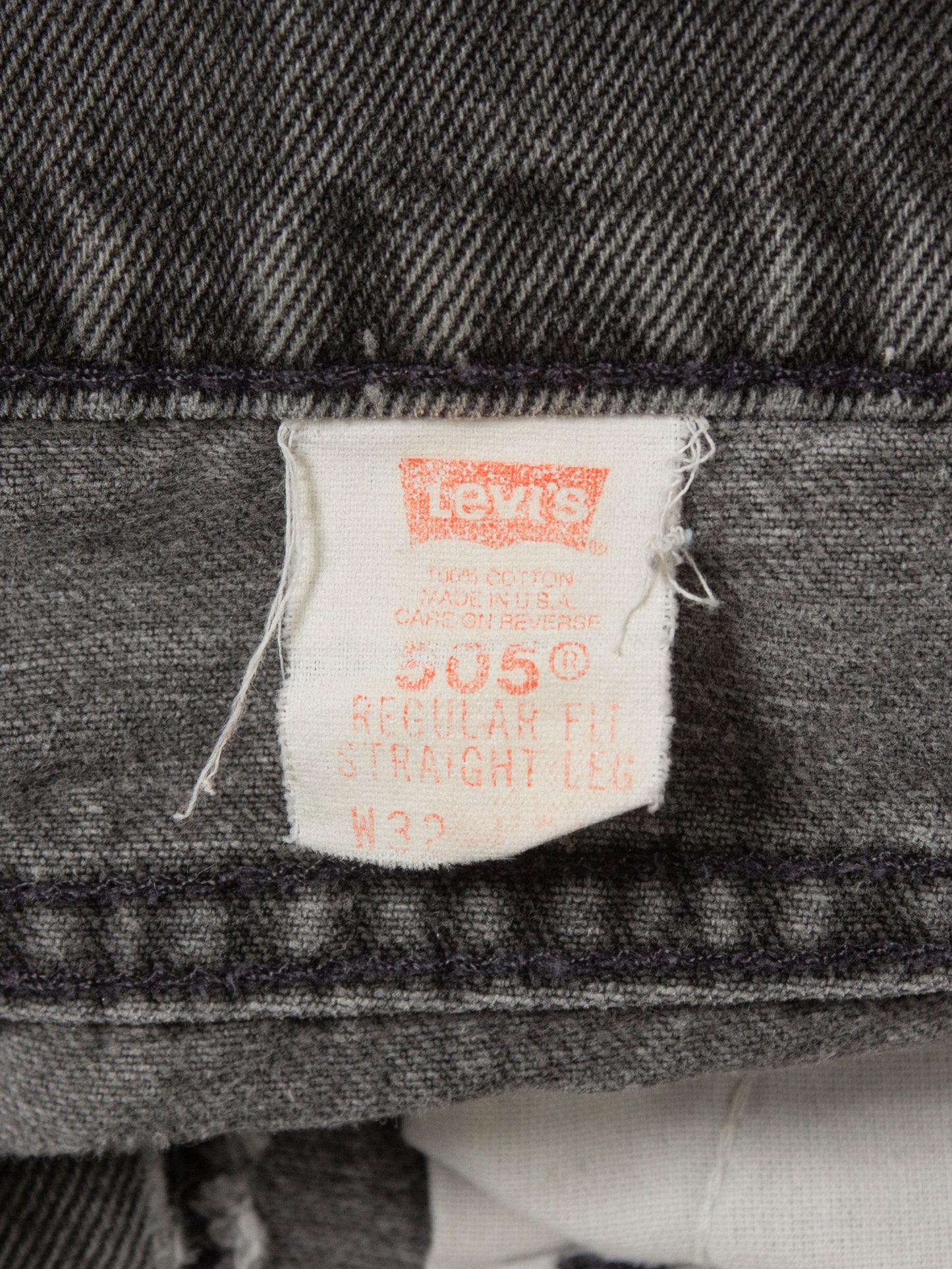 Vtg 1990s Orange Tab Levi's 505 - Made in USA (32x29)