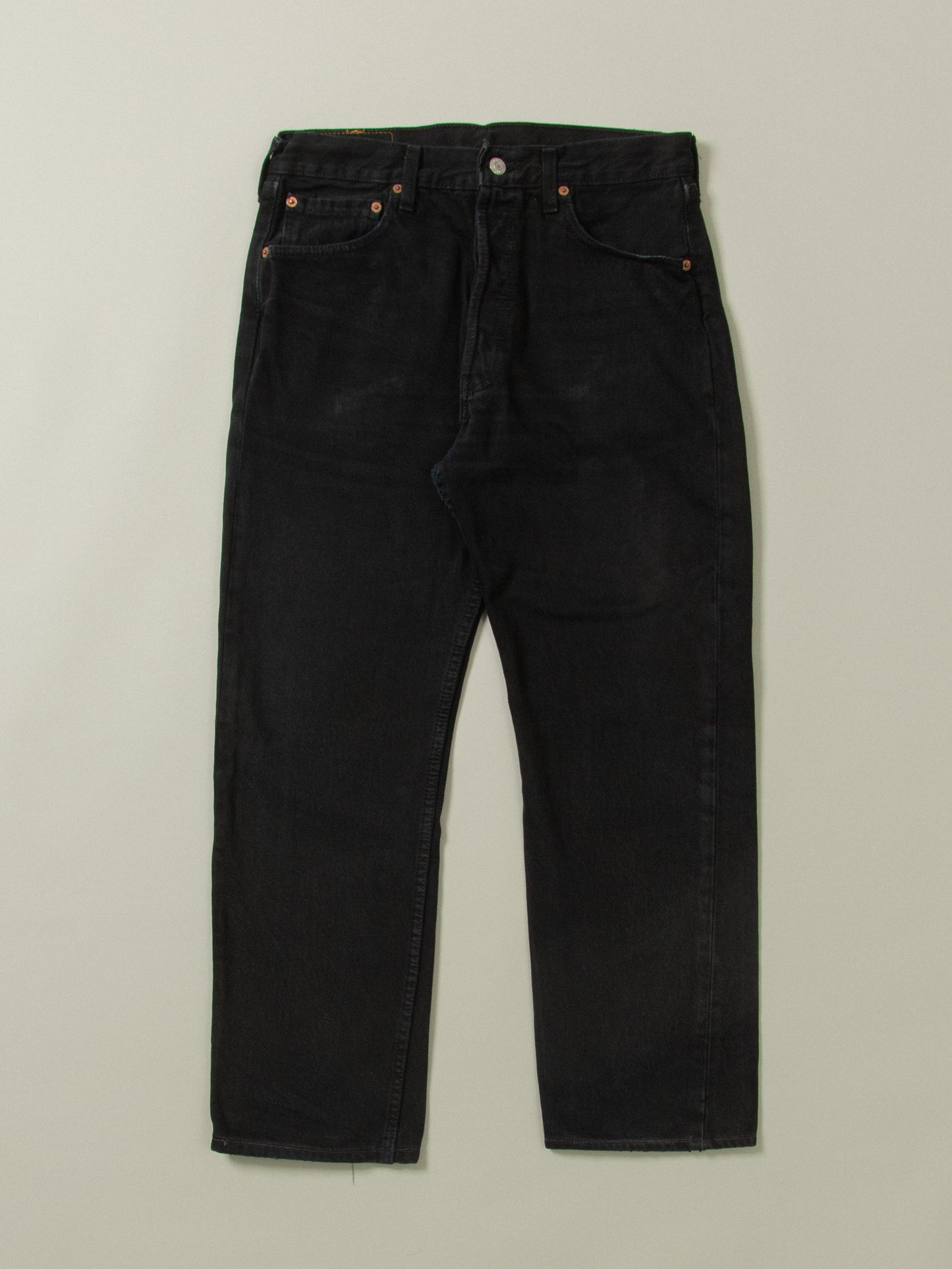 Vtg Early 2000s Black Levi's 501 (32x28)