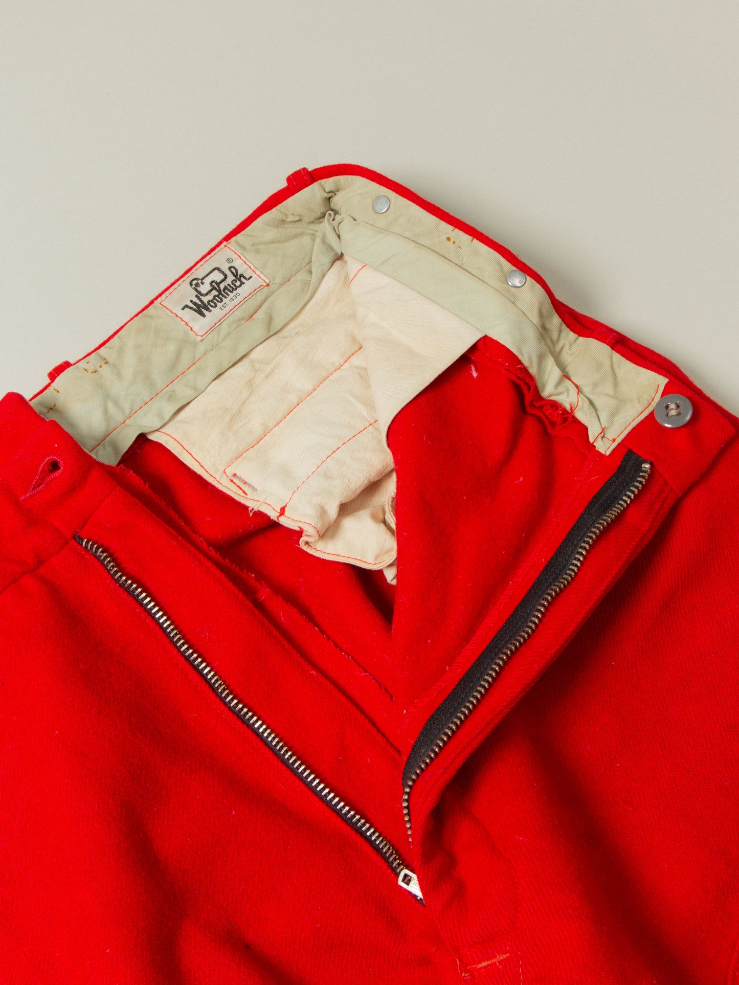 Vtg 1960s Woolrich Wool Trousers - Made in USA (36x31)