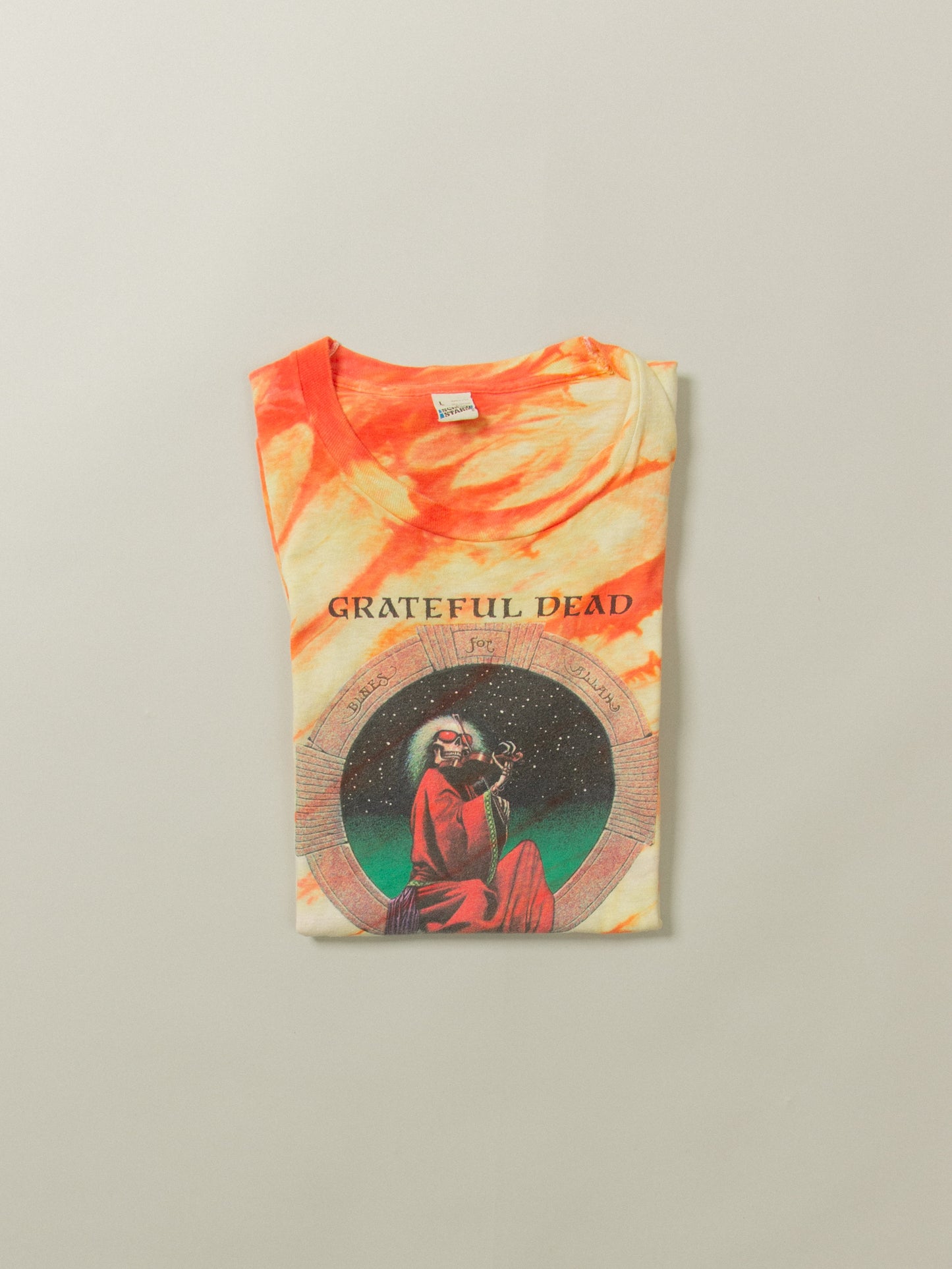 Vtg 1987 Single Stitch Tie Die Greatful Dead Tee - Made in USA (M)