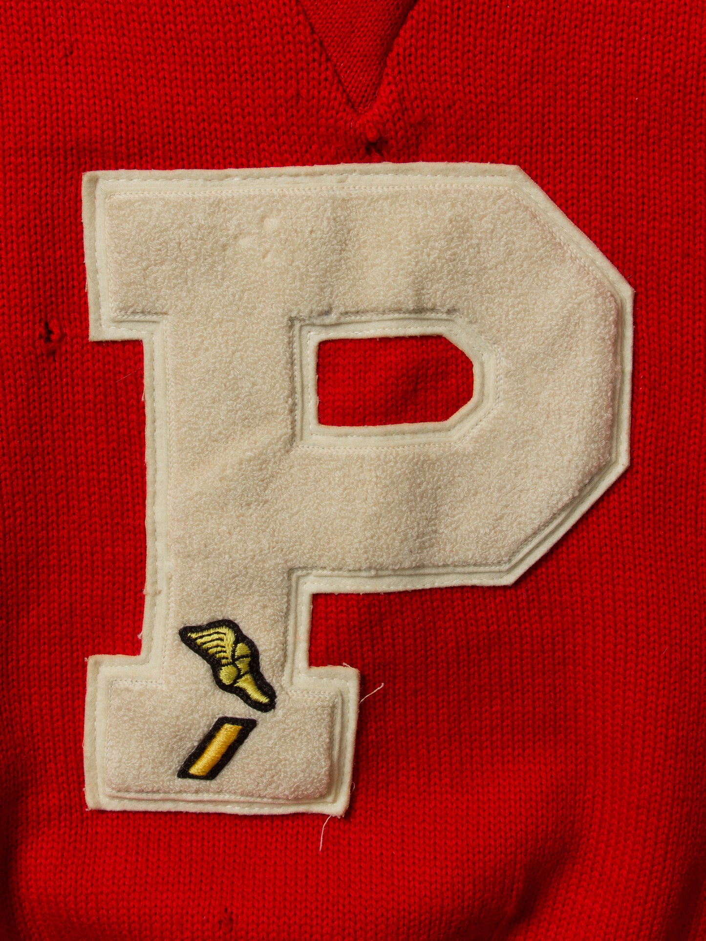 Vtg 1950s Letterman Sweater - Made in USA (S)