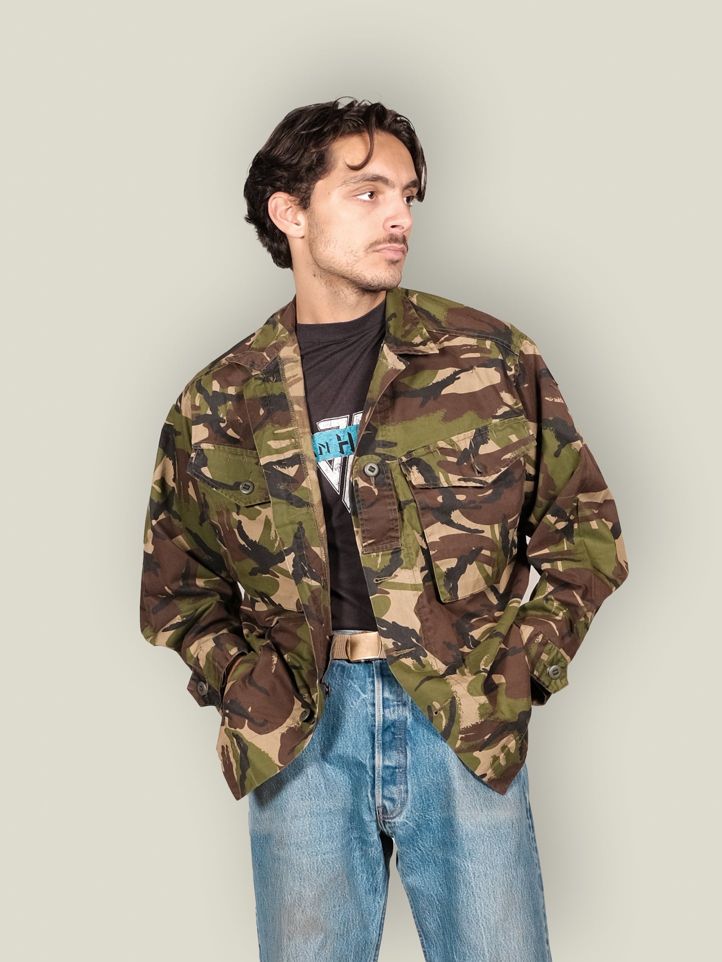 British Army DPM Woodland Camo Shirt