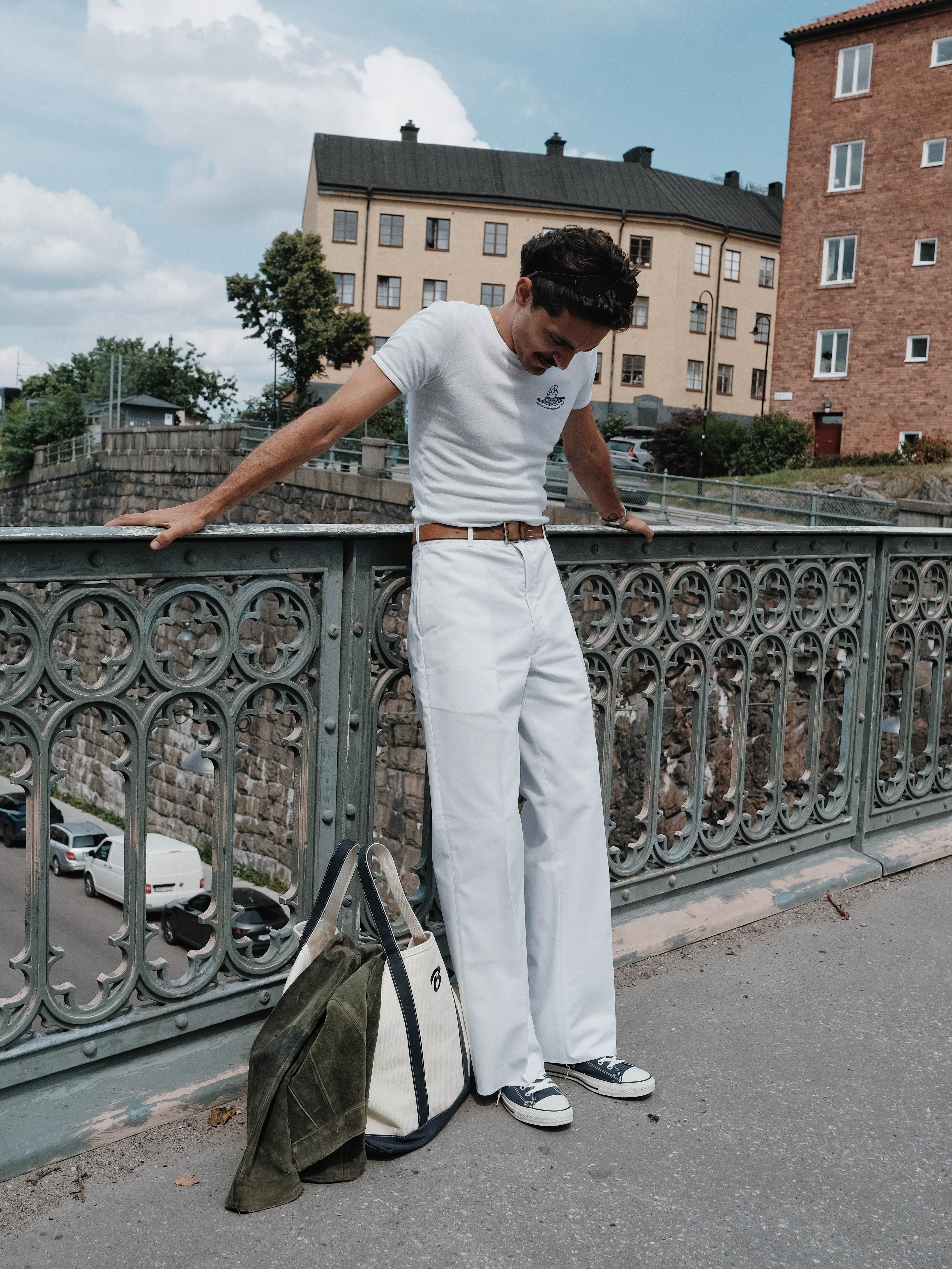 Deadstock 1990s US Army White Dress Trousers – Broadway & Sons