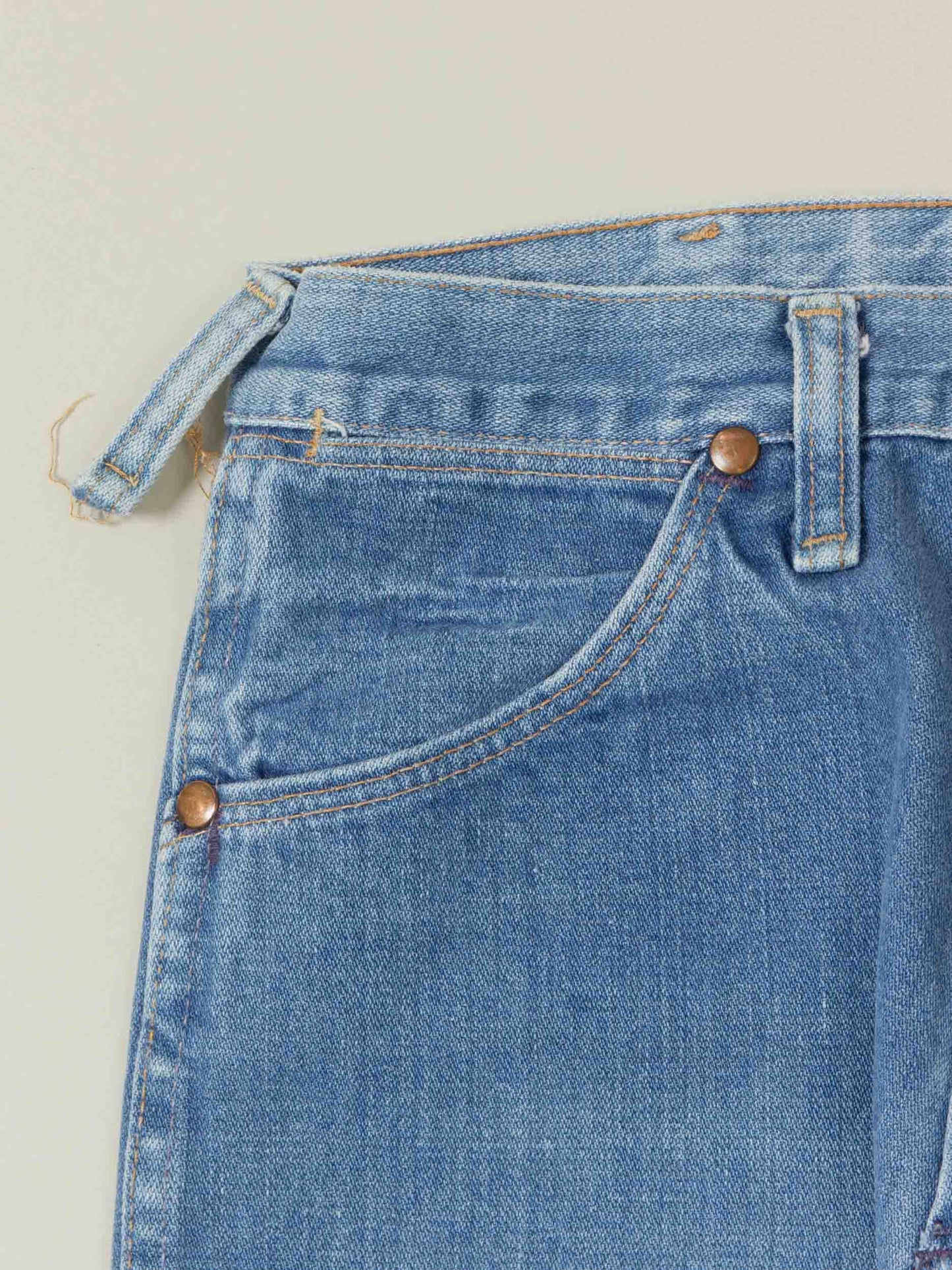 Vtg 1970s Wrangler Bootcut Jeans - Made in USA (28x34)