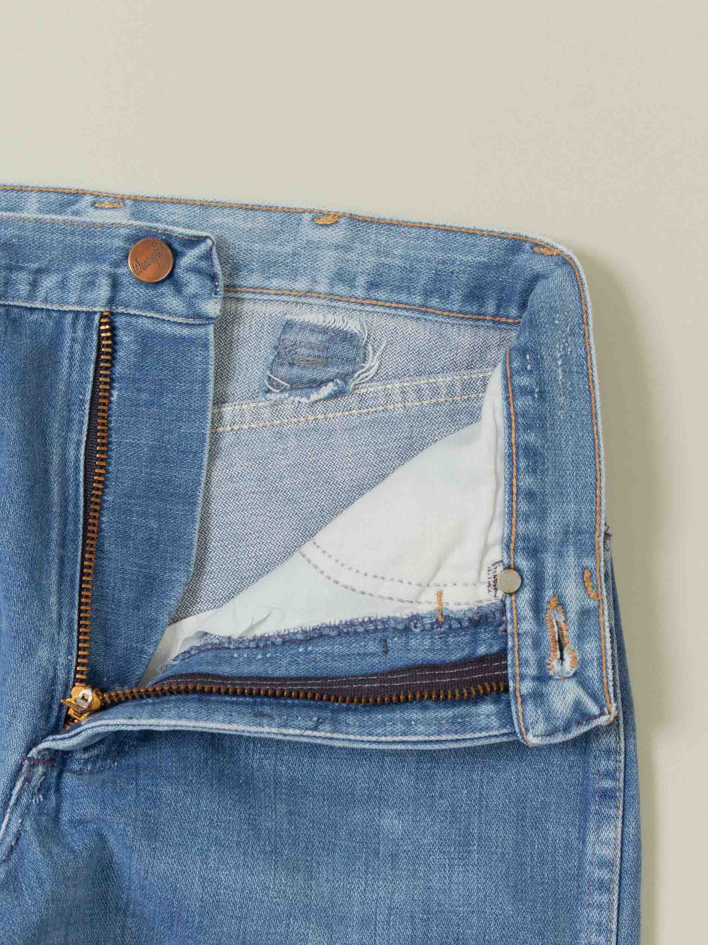 Vtg 1970s Wrangler Bootcut Jeans - Made in USA (28x34)