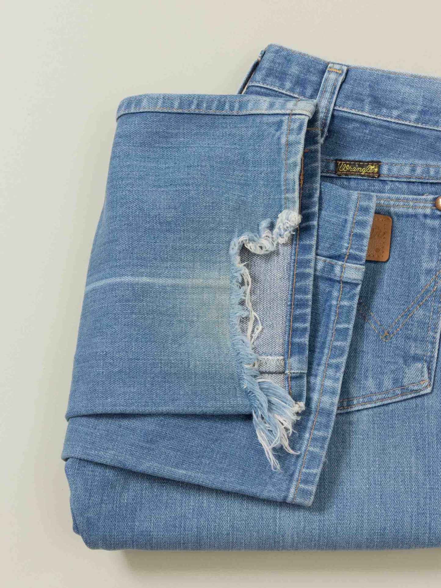 Vtg 1970s Wrangler Bootcut Jeans - Made in USA (28x34)