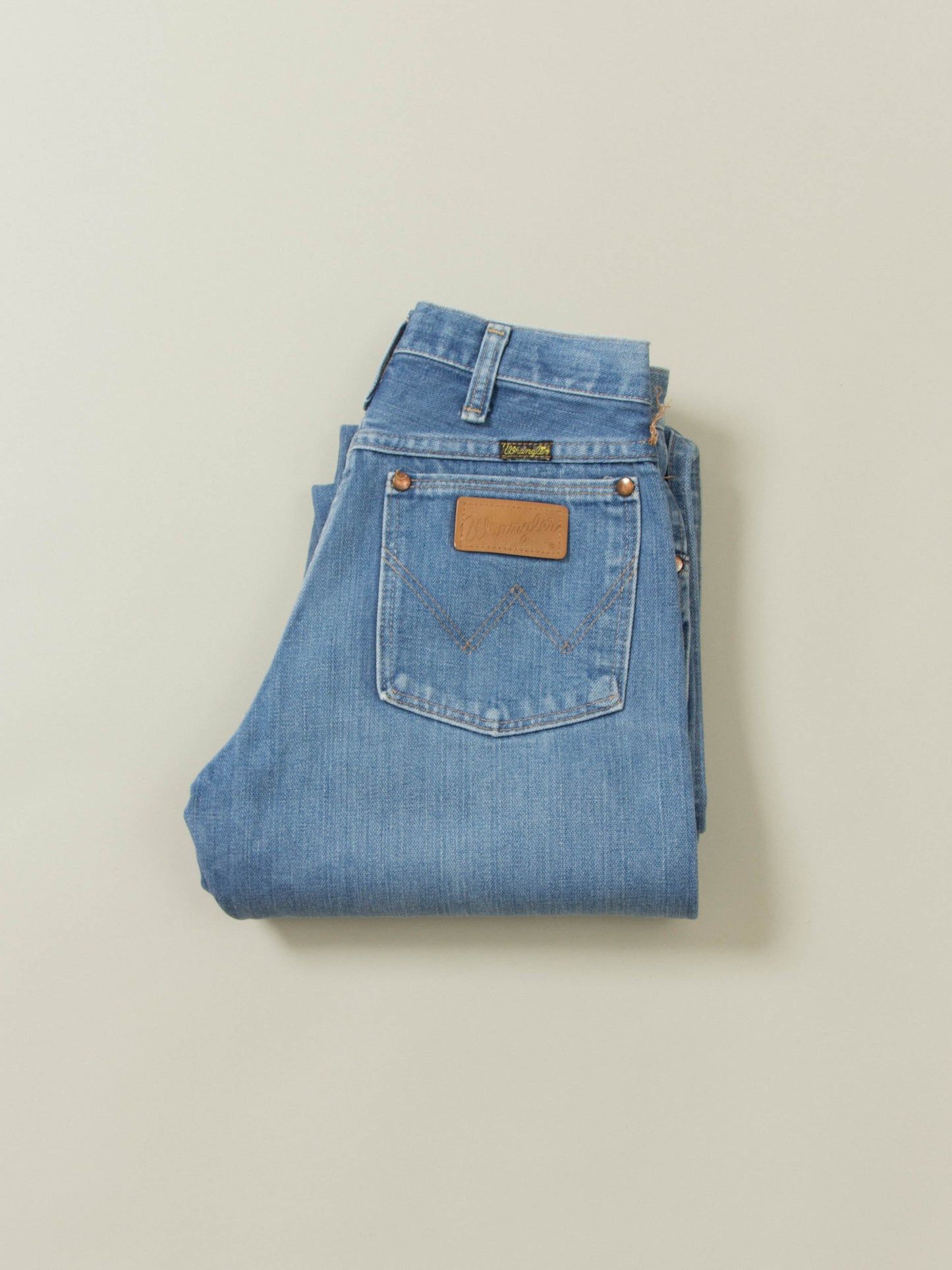 Vtg 1970s Wrangler Bootcut Jeans - Made in USA (28x34)