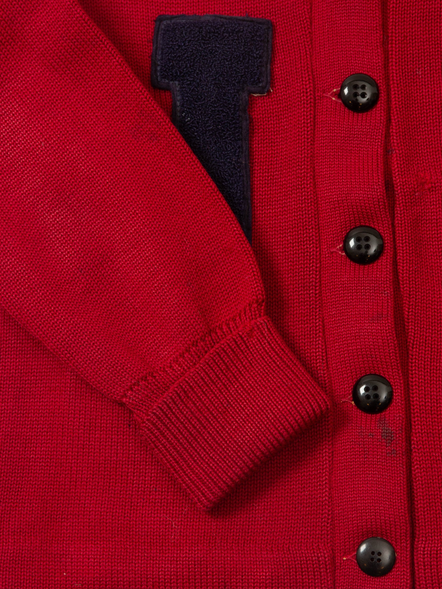 Vtg Women's 1950s Wool Letterman Cardigan - Made in USA (M)