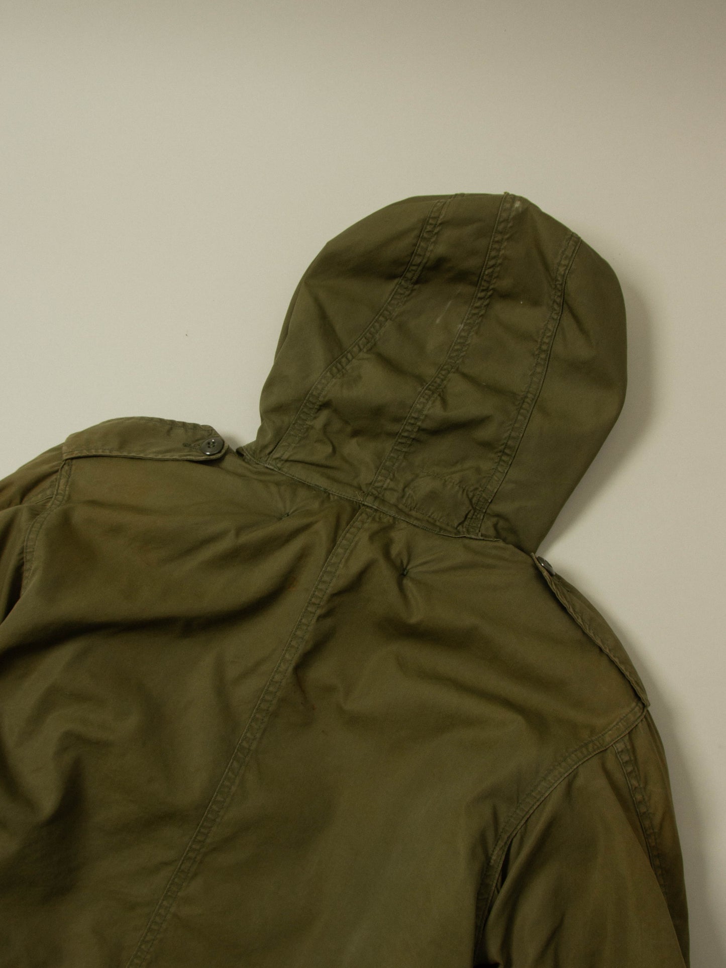 Vtg 1950s US Army M-51 Fishtail Parka w/ Liner (S/M)
