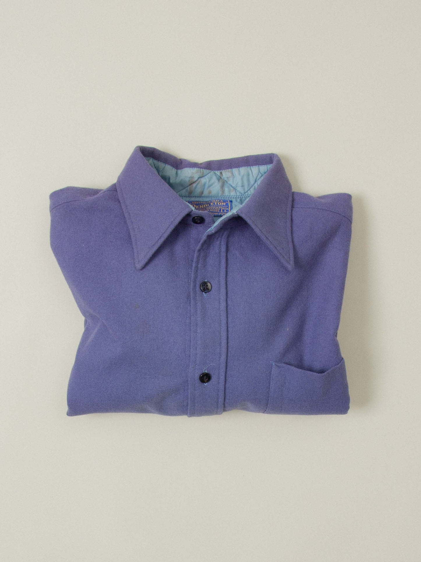 Vtg 1970s Pendleton Wool Shirt – Made in USA (M)