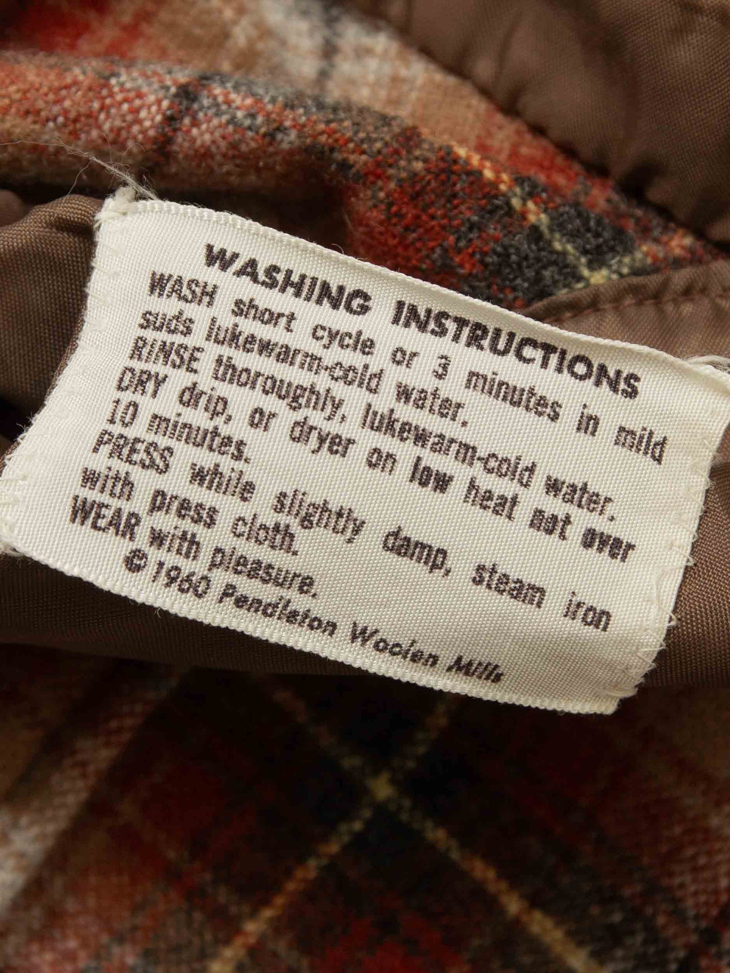 Vtg 1960s Pendleton Wool Shirt – Made in USA (M/L)