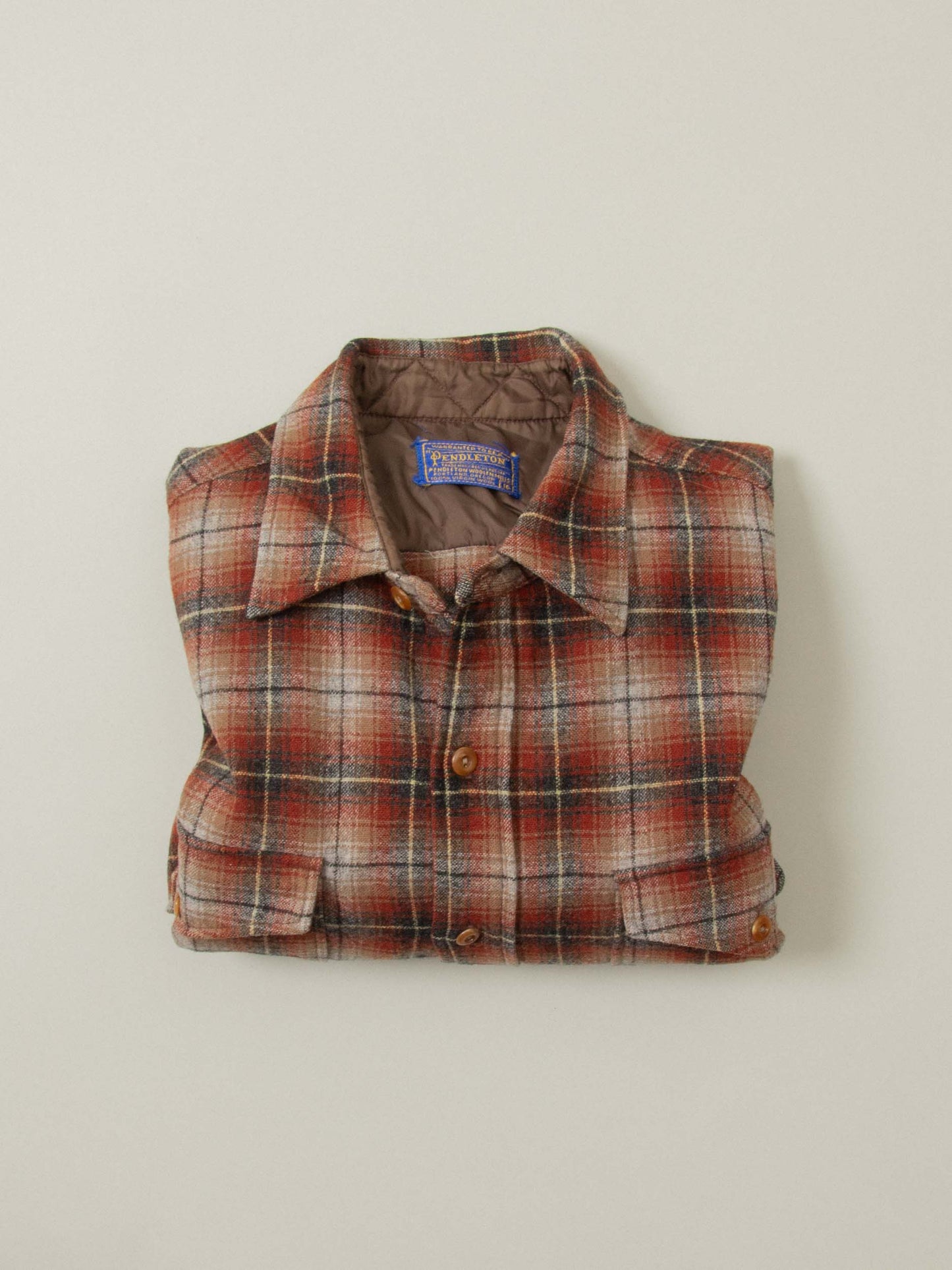 Vtg 1960s Pendleton Wool Shirt – Made in USA (M/L)