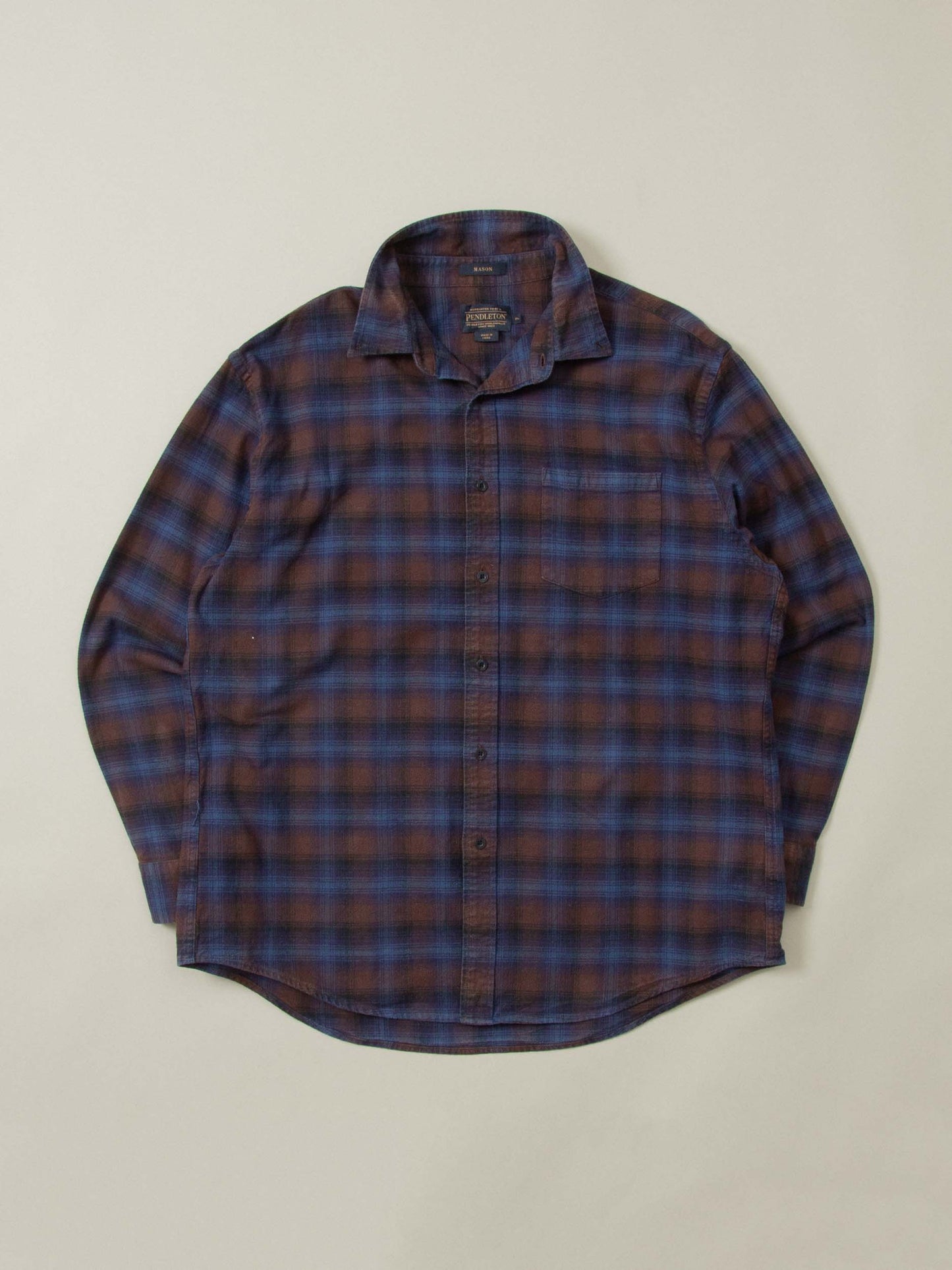 2000s Plaid Pendleton Flannel Shirt (L)