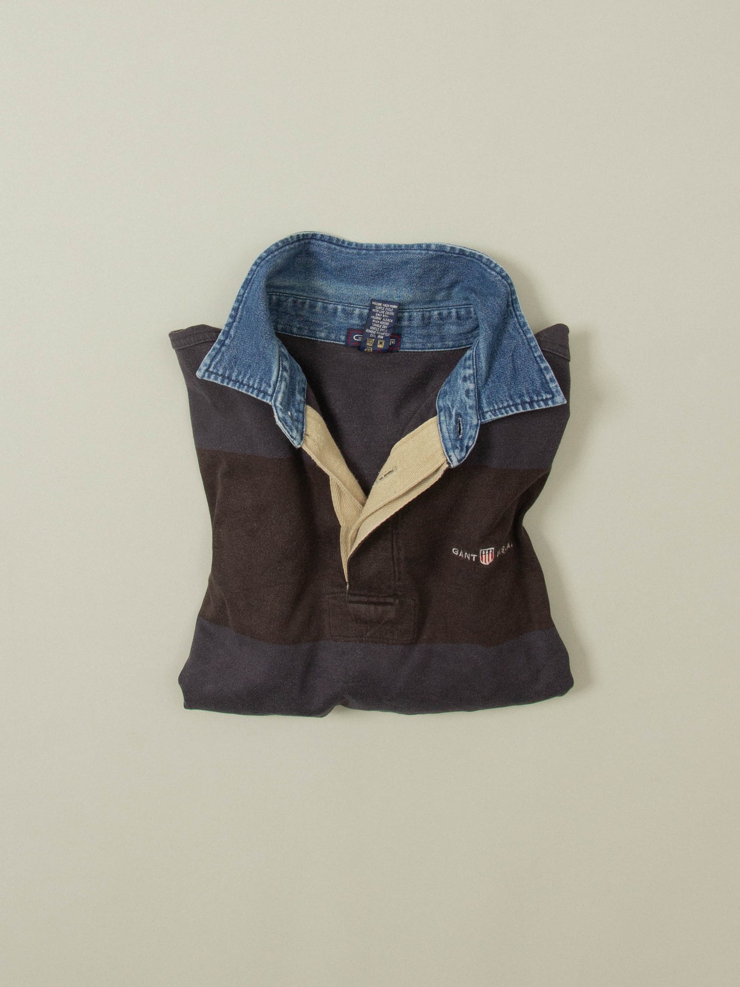 Vtg 1990s Gant Rugby Shirt (L/XL)