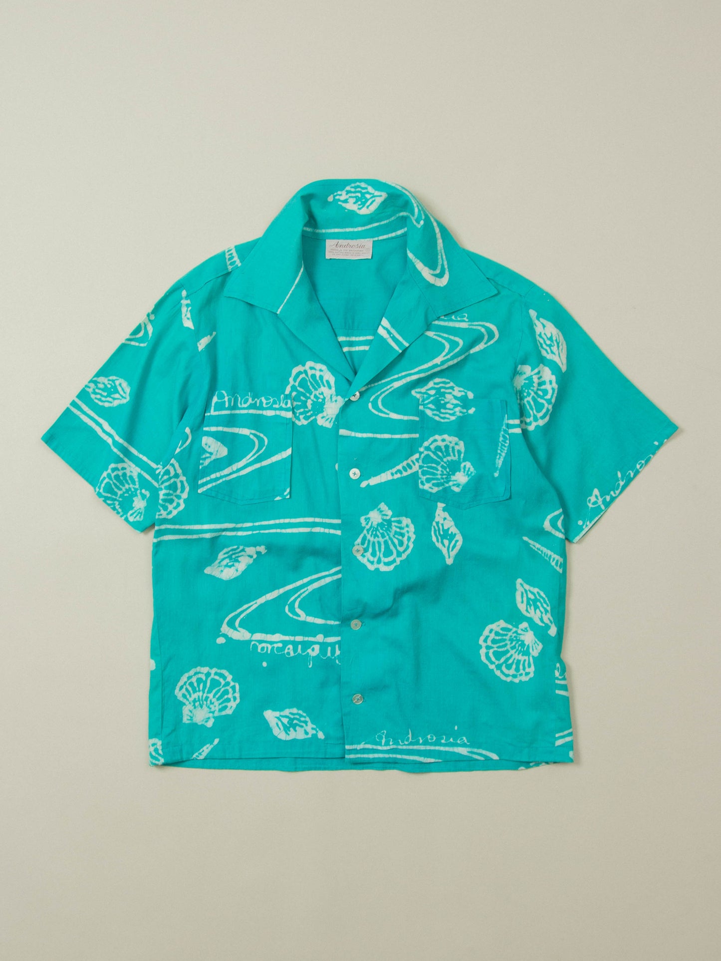 Vtg 1990s Hawaiian Shirt (M)