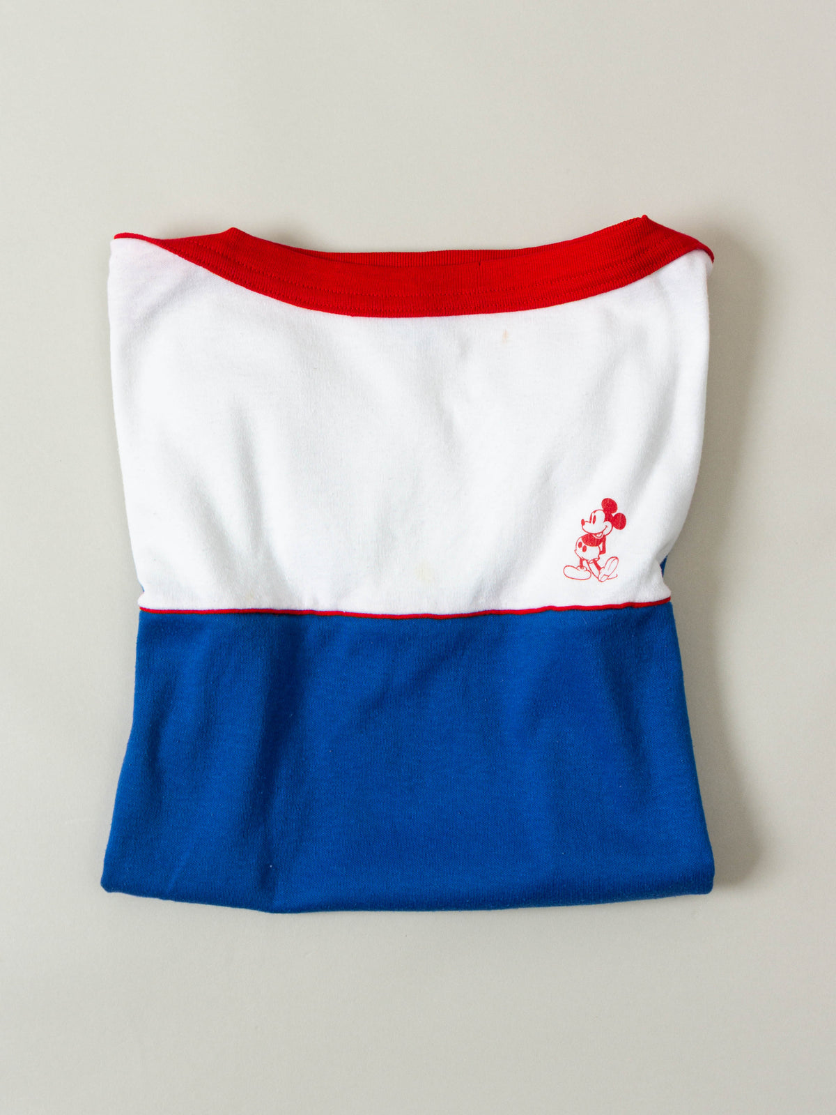 Vtg 1970s 'Mickey Mouse' Disney Short Sleeve Sweat – Made in USA (M)