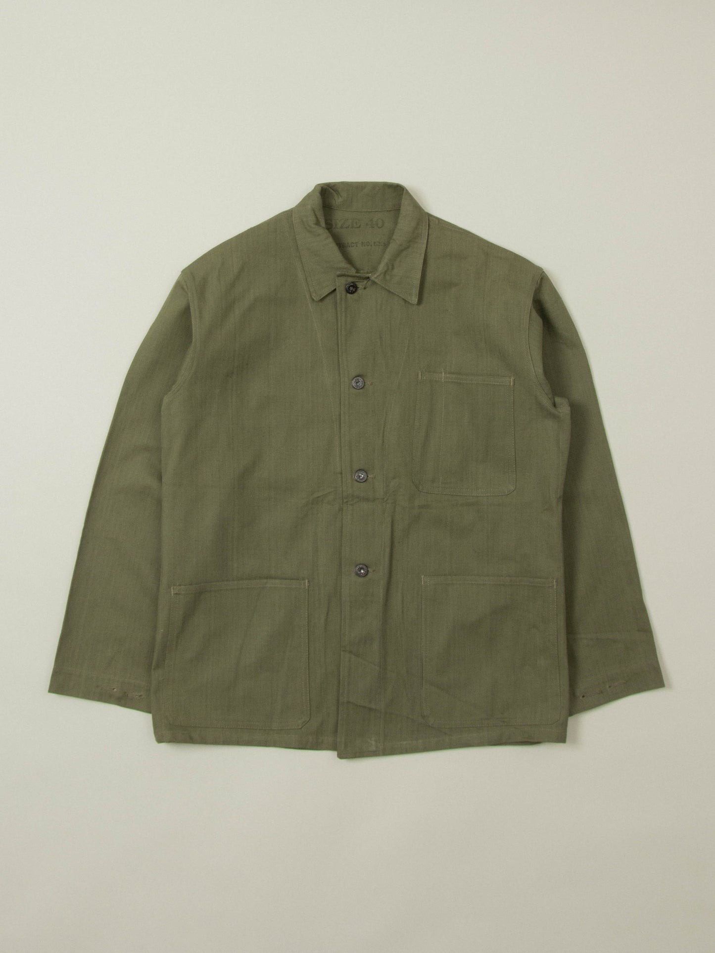 Vtg Deadstock 1940s USN N-3 Utility Jacket (M)