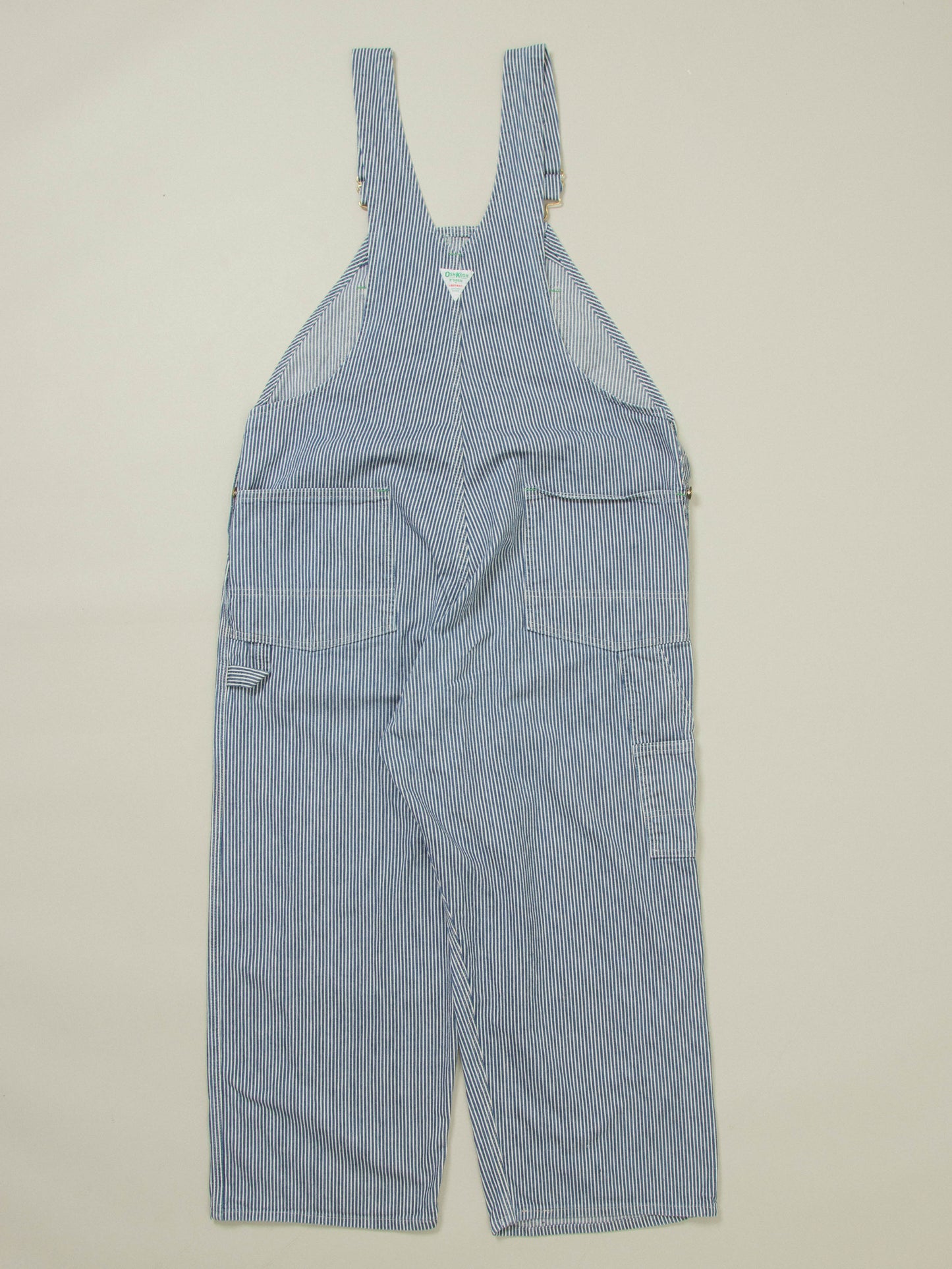 Vtg 1970s Oshkosh Striped Overall - Made in USA (XL)