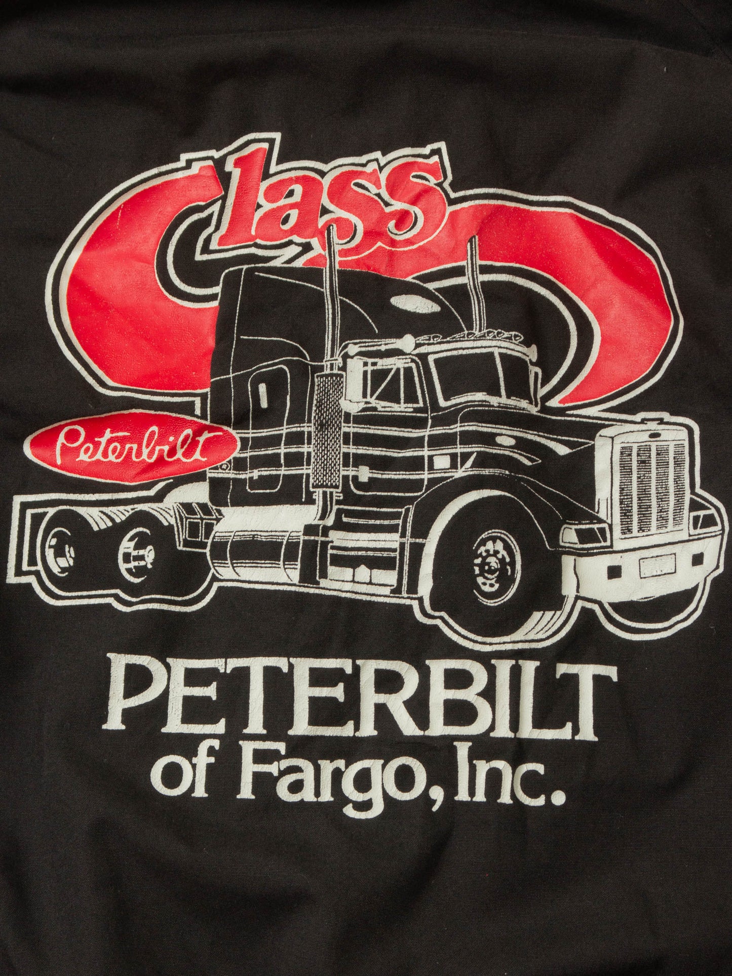 Vtg "Peterbilt" Trucker Sports Jacket (S)