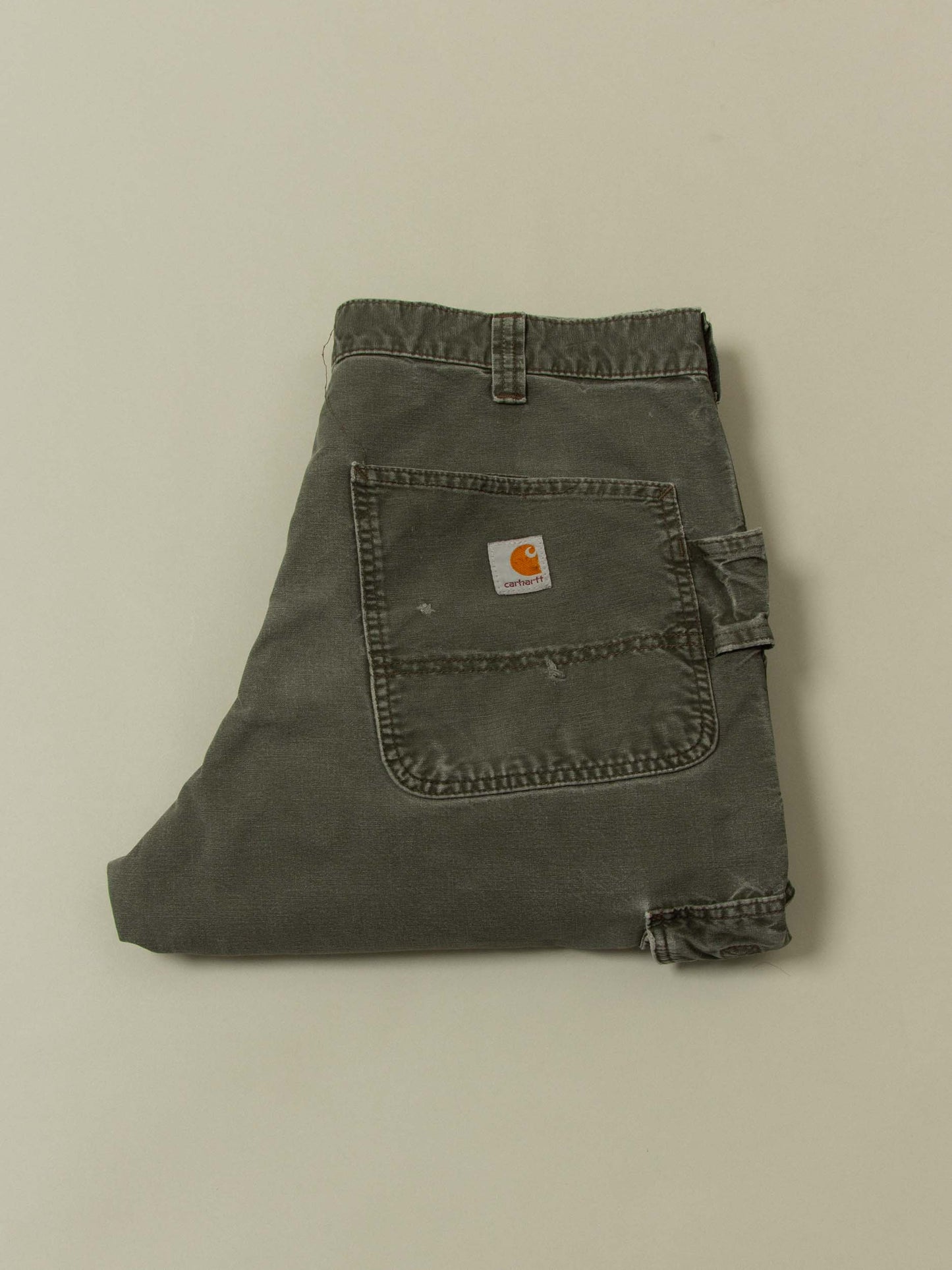 Vtg 1990s Carhartt Carpenter Cargo Trousers (34x33)
