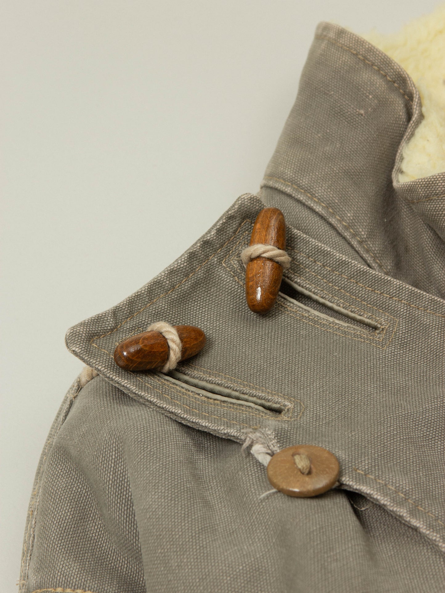 Vtg 1950s Rare Swedish Army Motorcycle Dispatch Jacket (L)