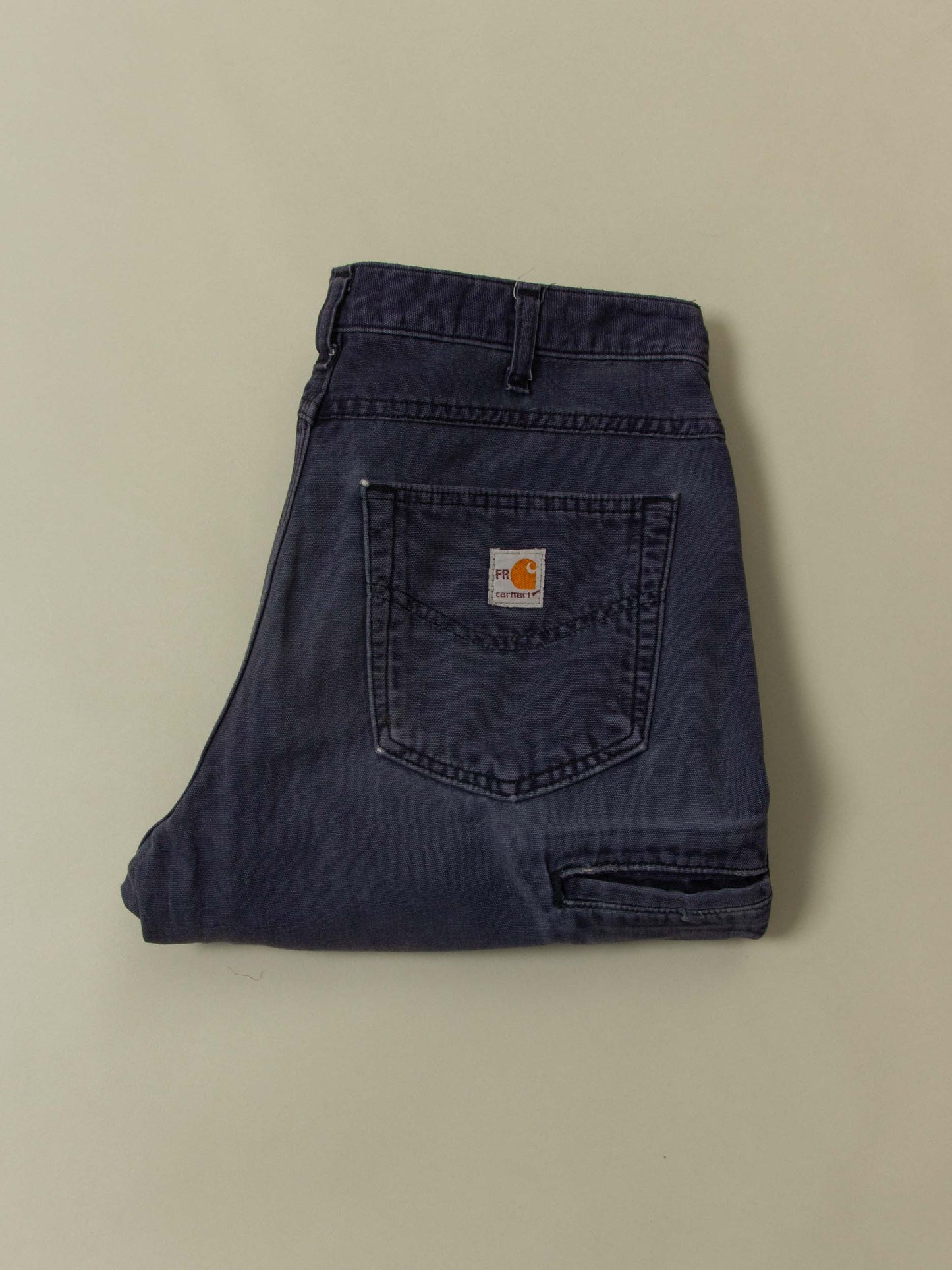 Vtg Faded Carhartt Carpenter Trousers (32x32)