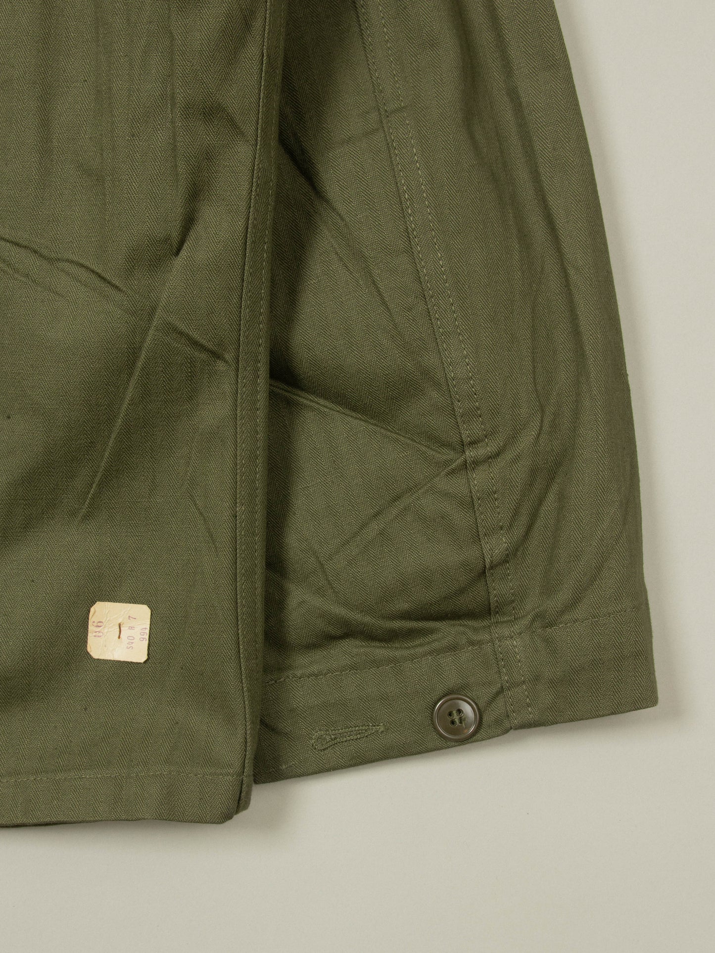 Vtg Deadstock 1940s US Army P-43 HBT Jacket (L)