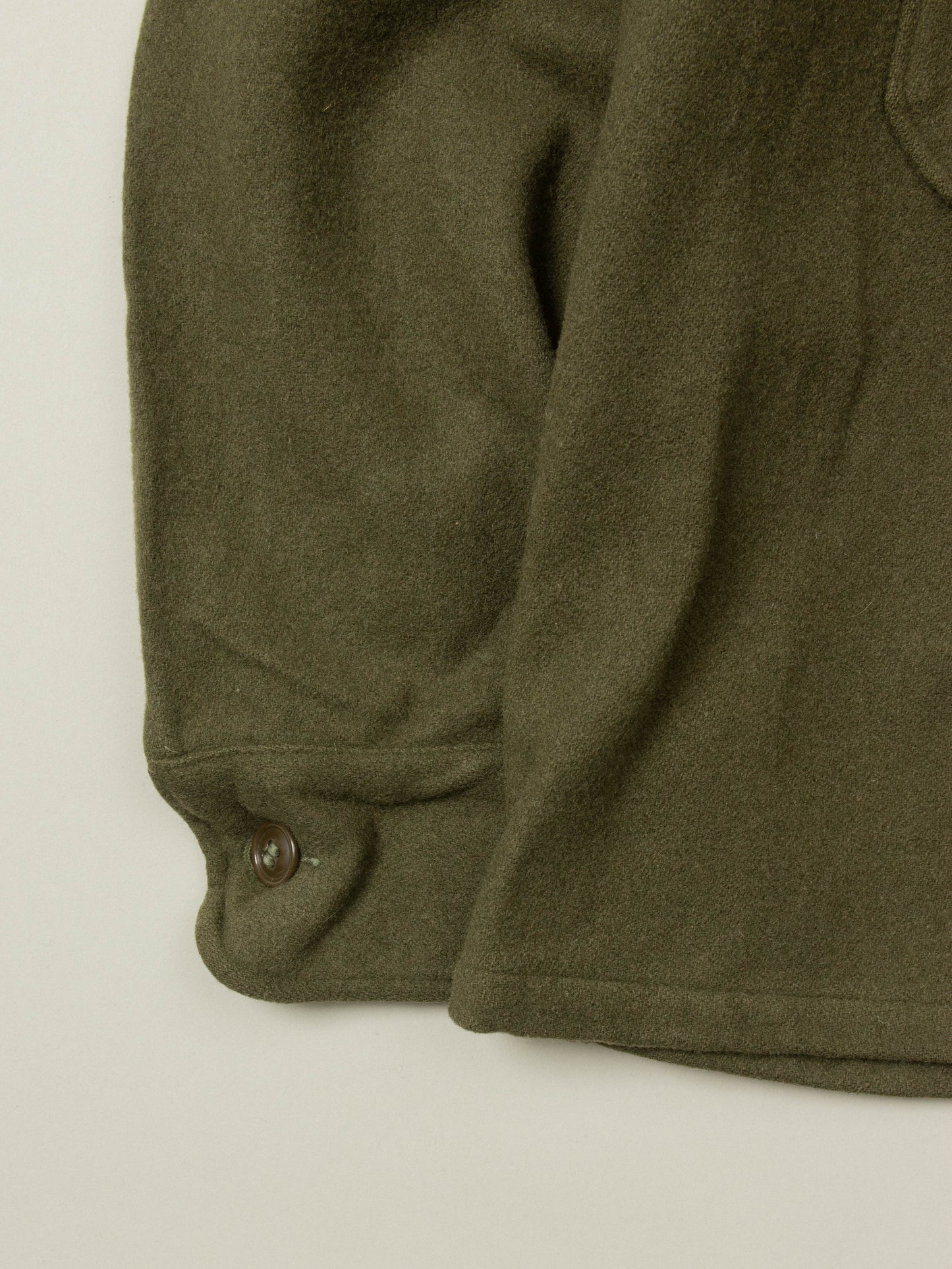 Vtg 1950s US Army Wool Shirt