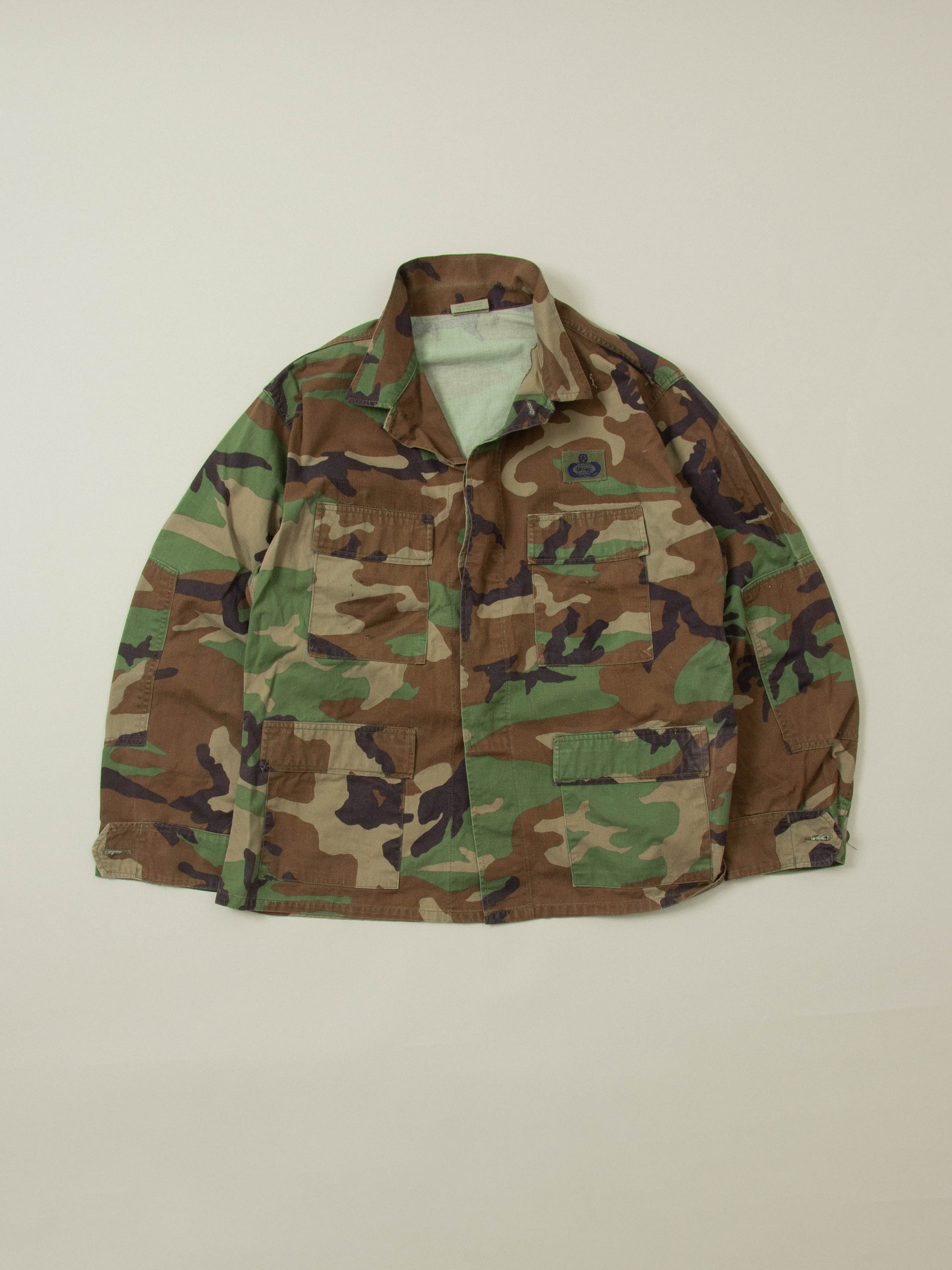 ジャケット・アウター us army combat coat 90s Vtg 1990s US Army Woodland Camo Jacket (XL-Reg) – Broadway