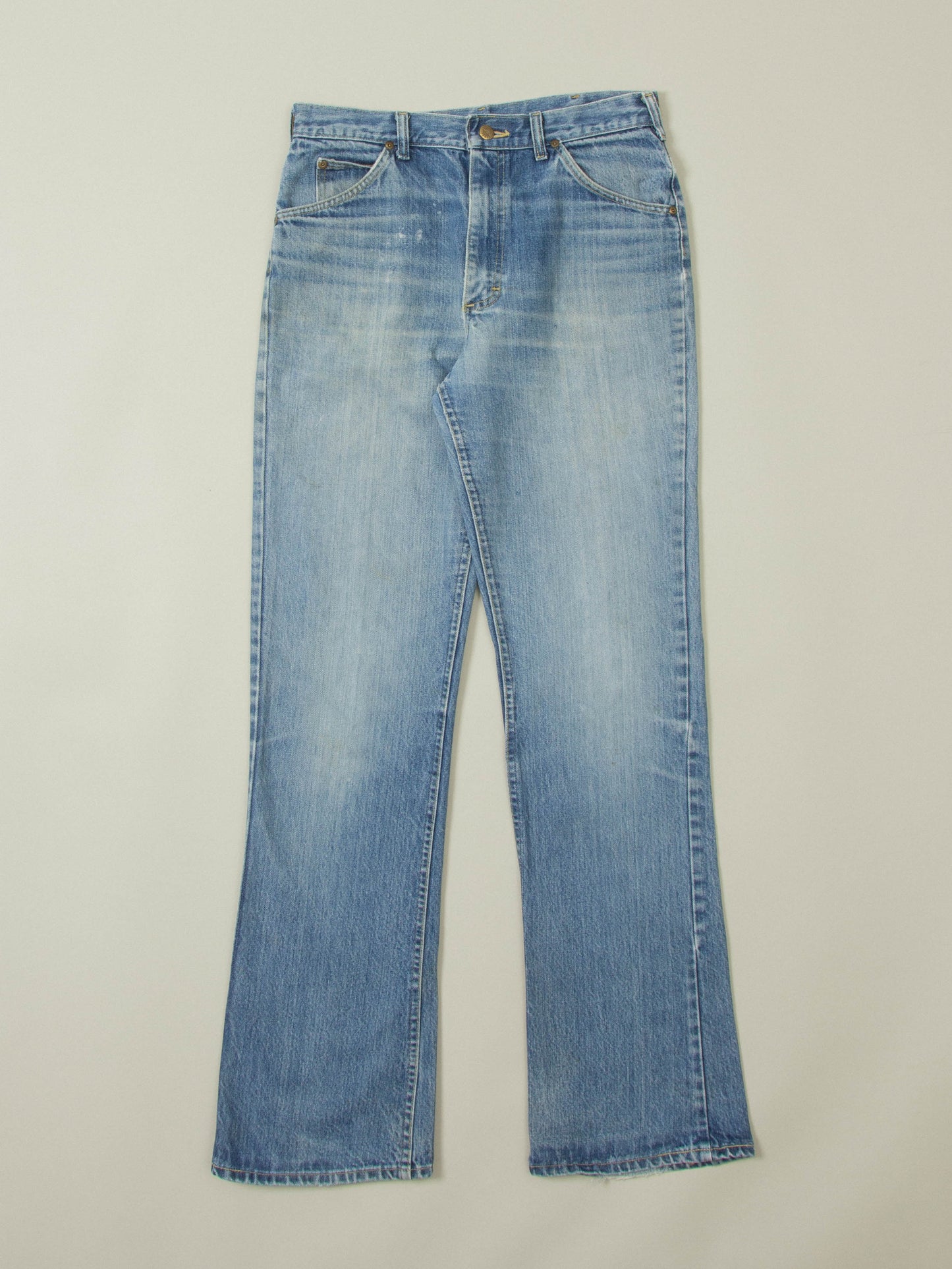 Vtg 1970s Lee Rider Jeans - Made in USA (32x35)