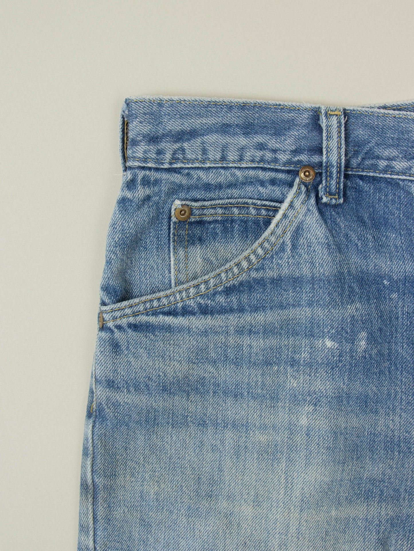 Vtg 1970s Lee Rider Jeans - Made in USA (32x35)