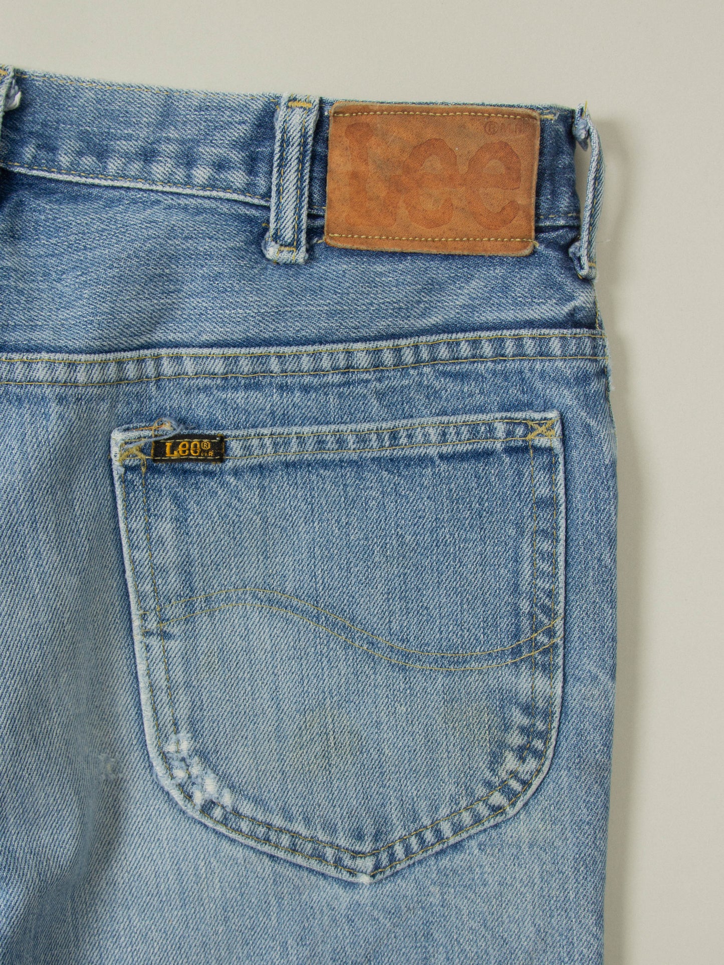 Vtg 1970s Lee Rider Jeans - Made in USA (32x35)