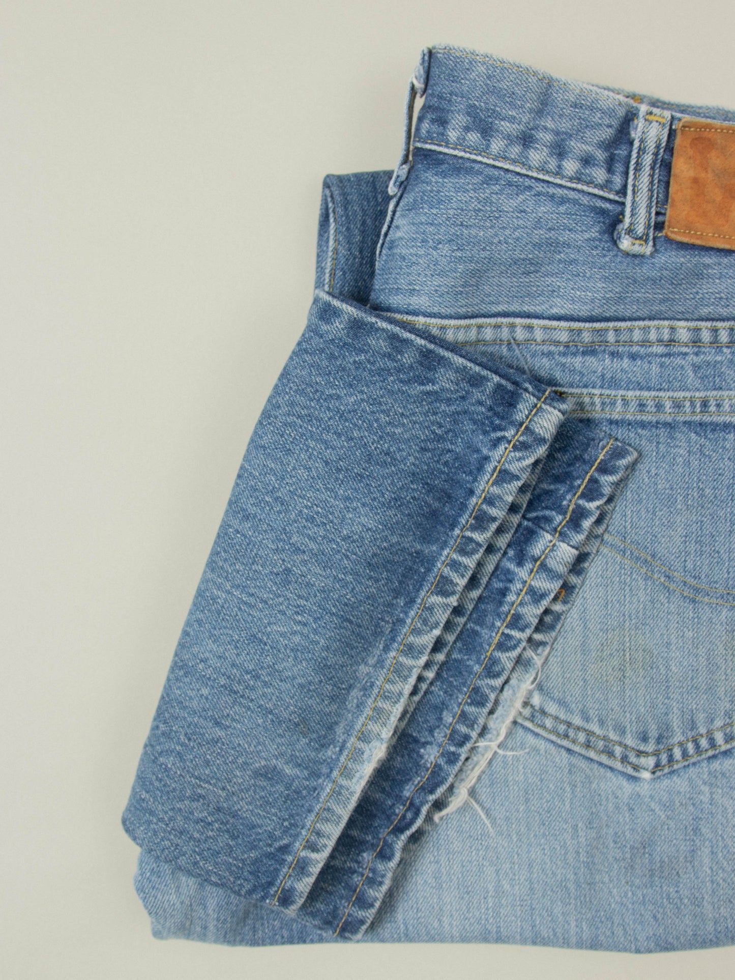 Vtg 1970s Lee Rider Jeans - Made in USA (32x35)
