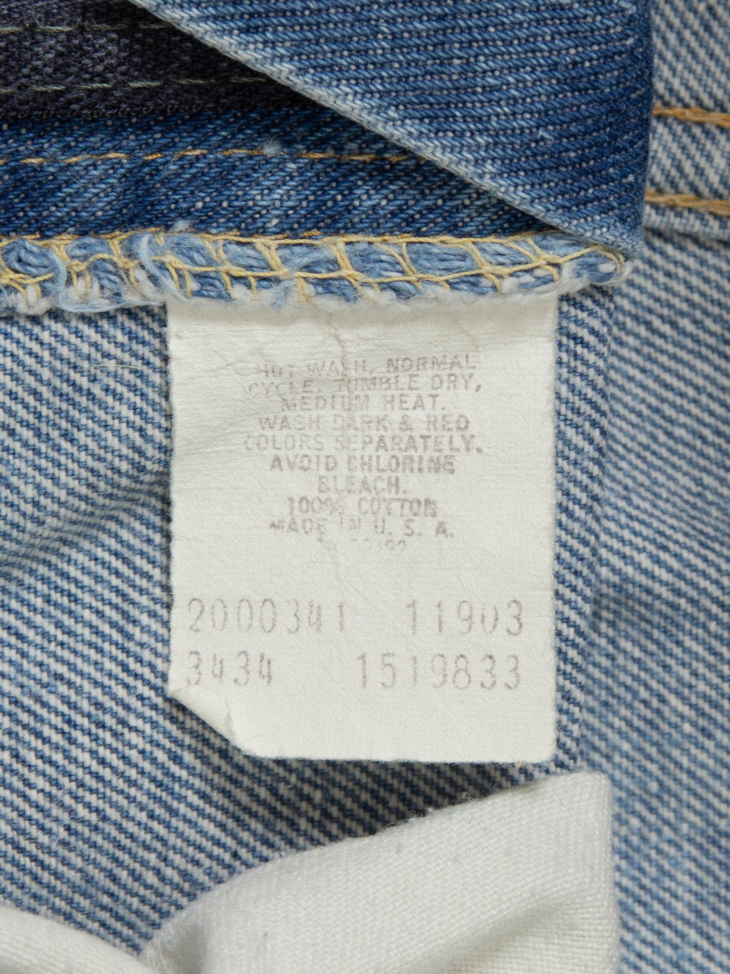 Vtg 1970s Lee Riders Jeans - Made in USA (32x34)