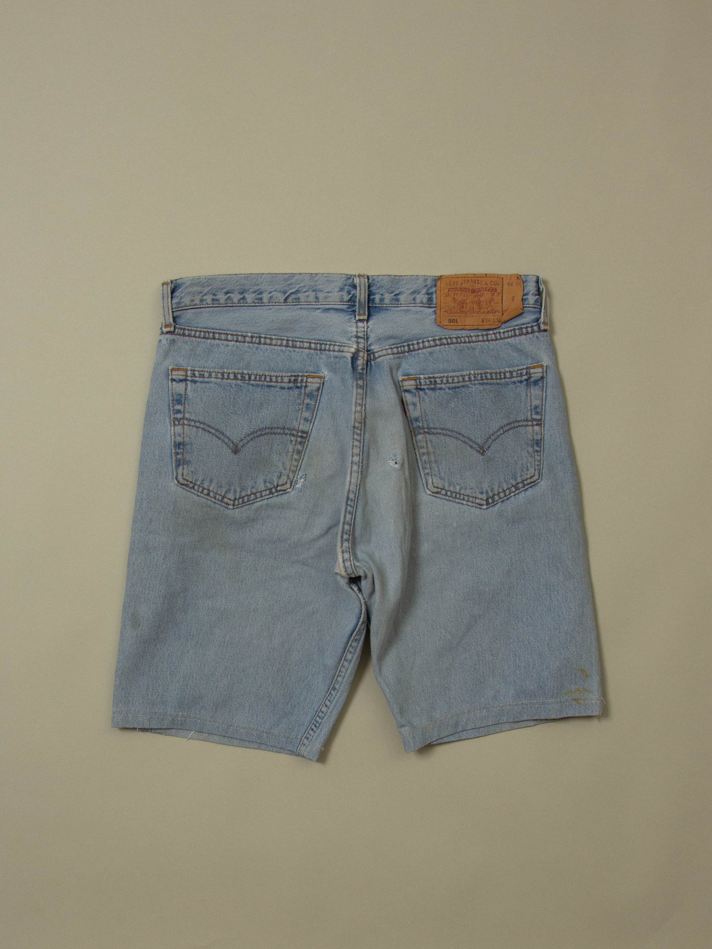 Vtg 1990s Levi's Shorts - Made in France (34")