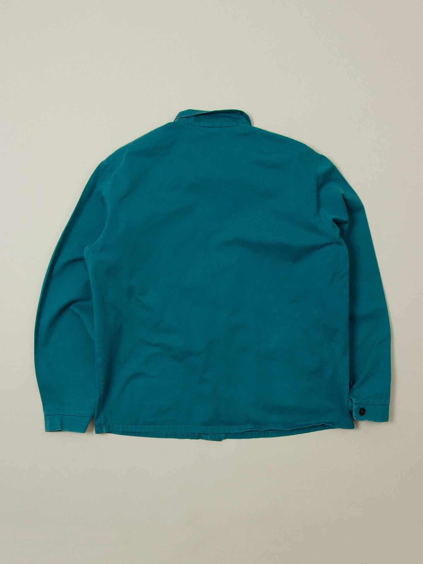 Vtg 1980s Green Workwear Jacket (L)