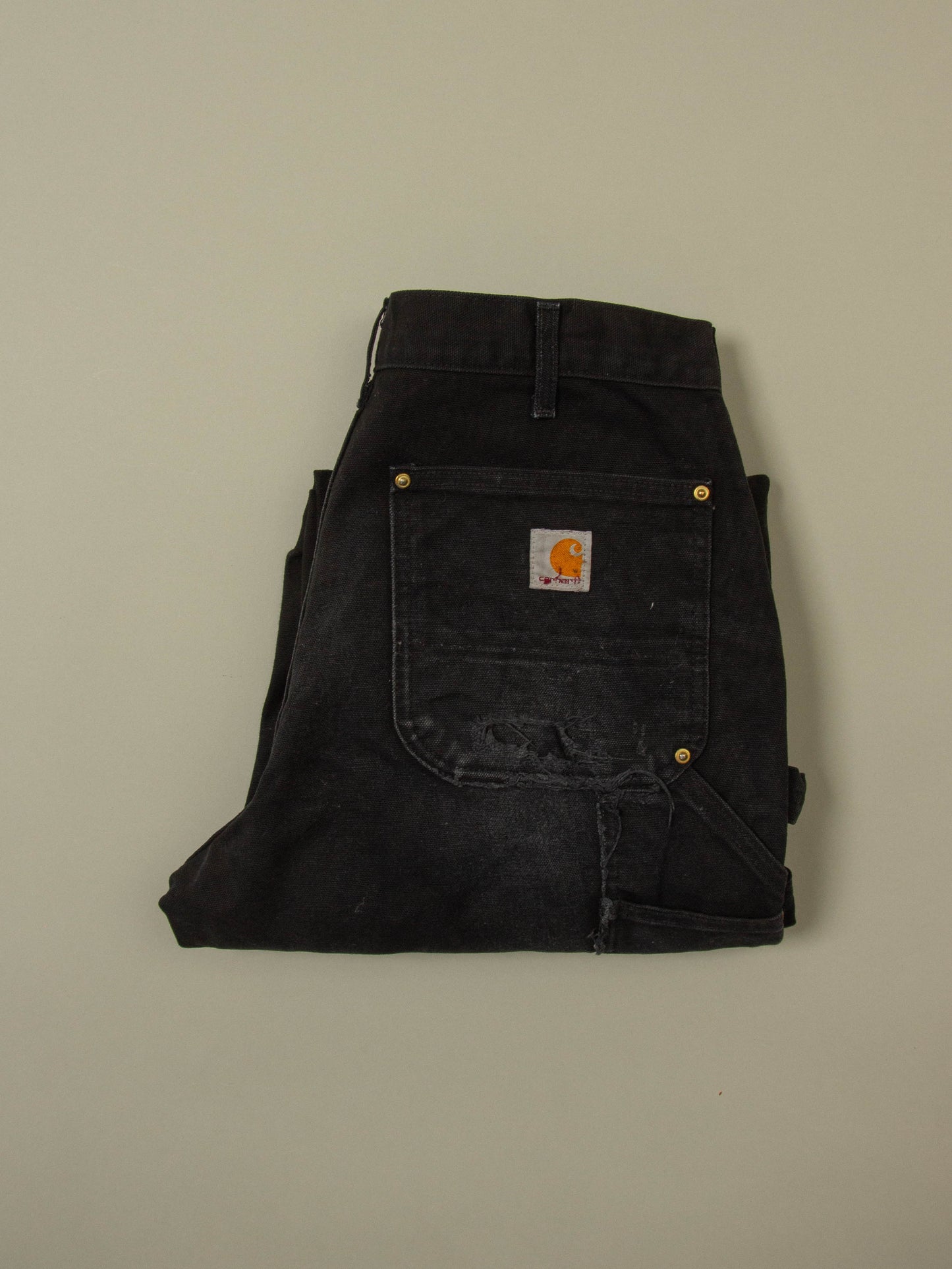 Vtg 1990s Carhartt Double Knee Trousers - Made in USA (32x30)