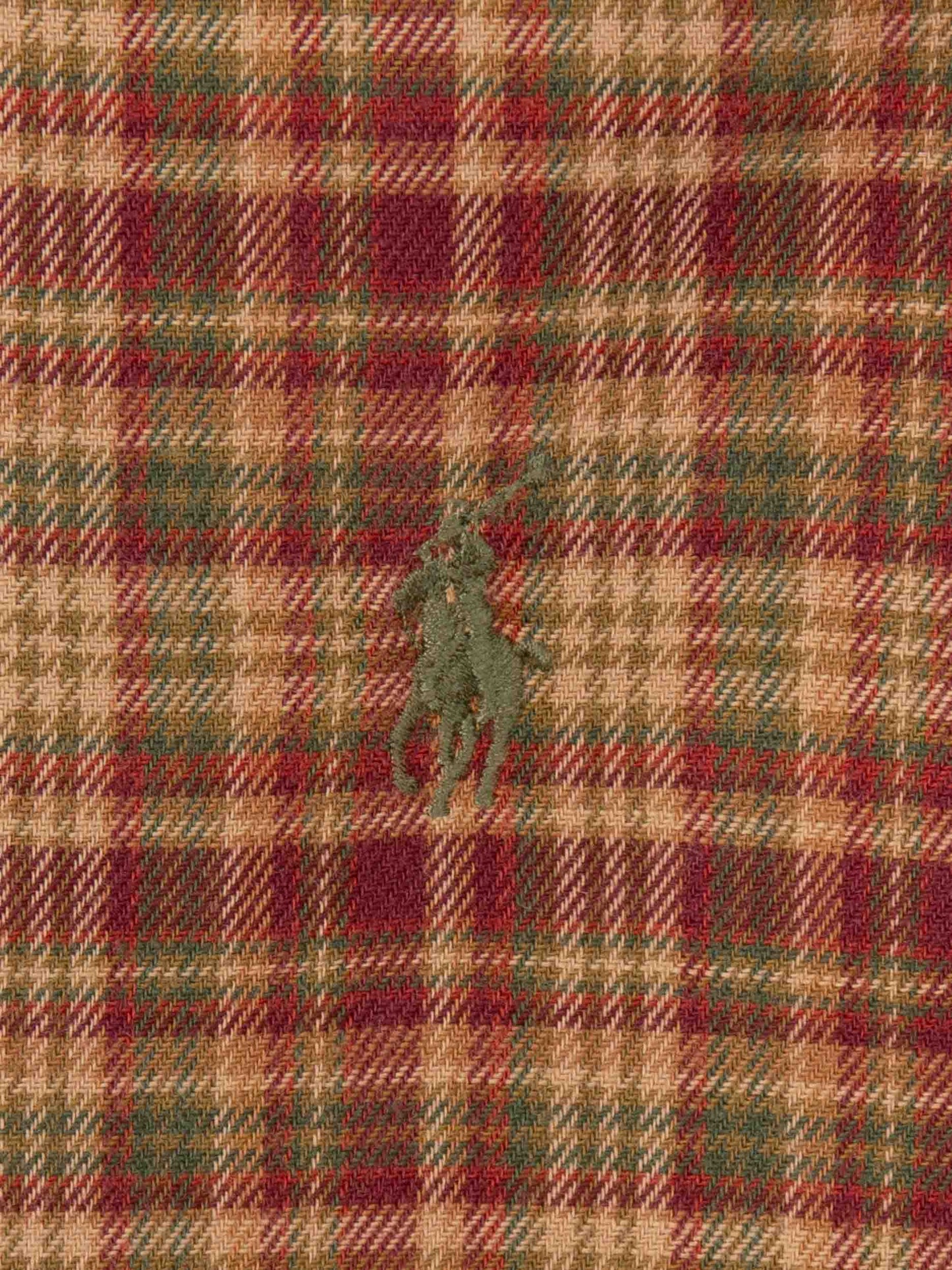 Vtg 1990s Ralph Lauren Flannel Shirt (XL)