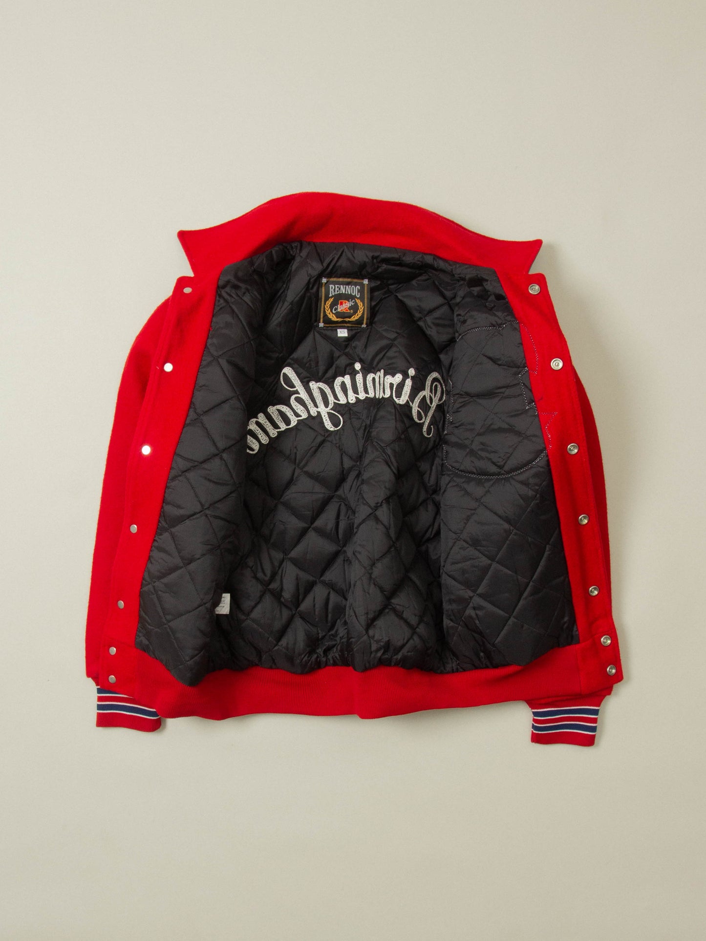Vtg 1990s Birmingham Hockey Varsity Jacket – Made in USA (S)